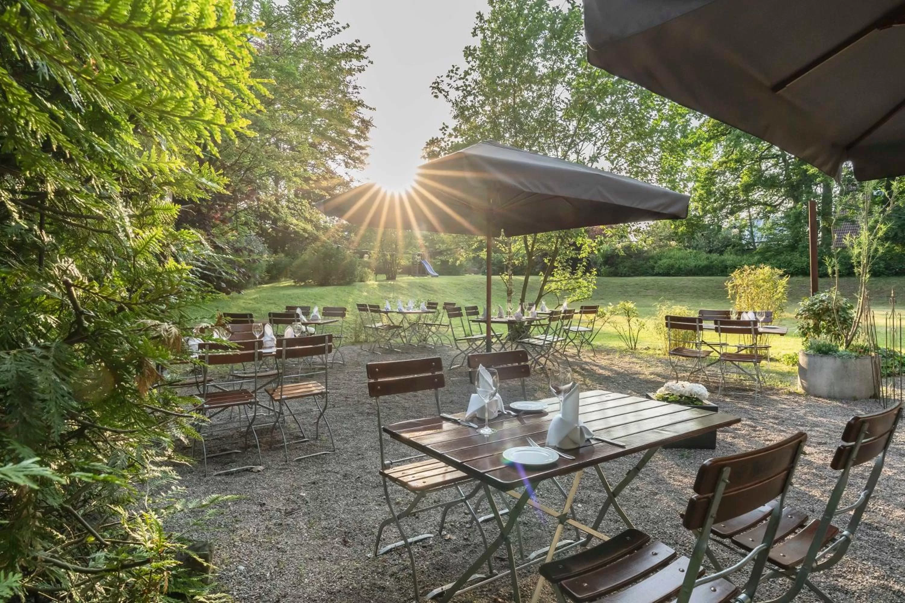 Garden in Flair Hotel Zur Eiche