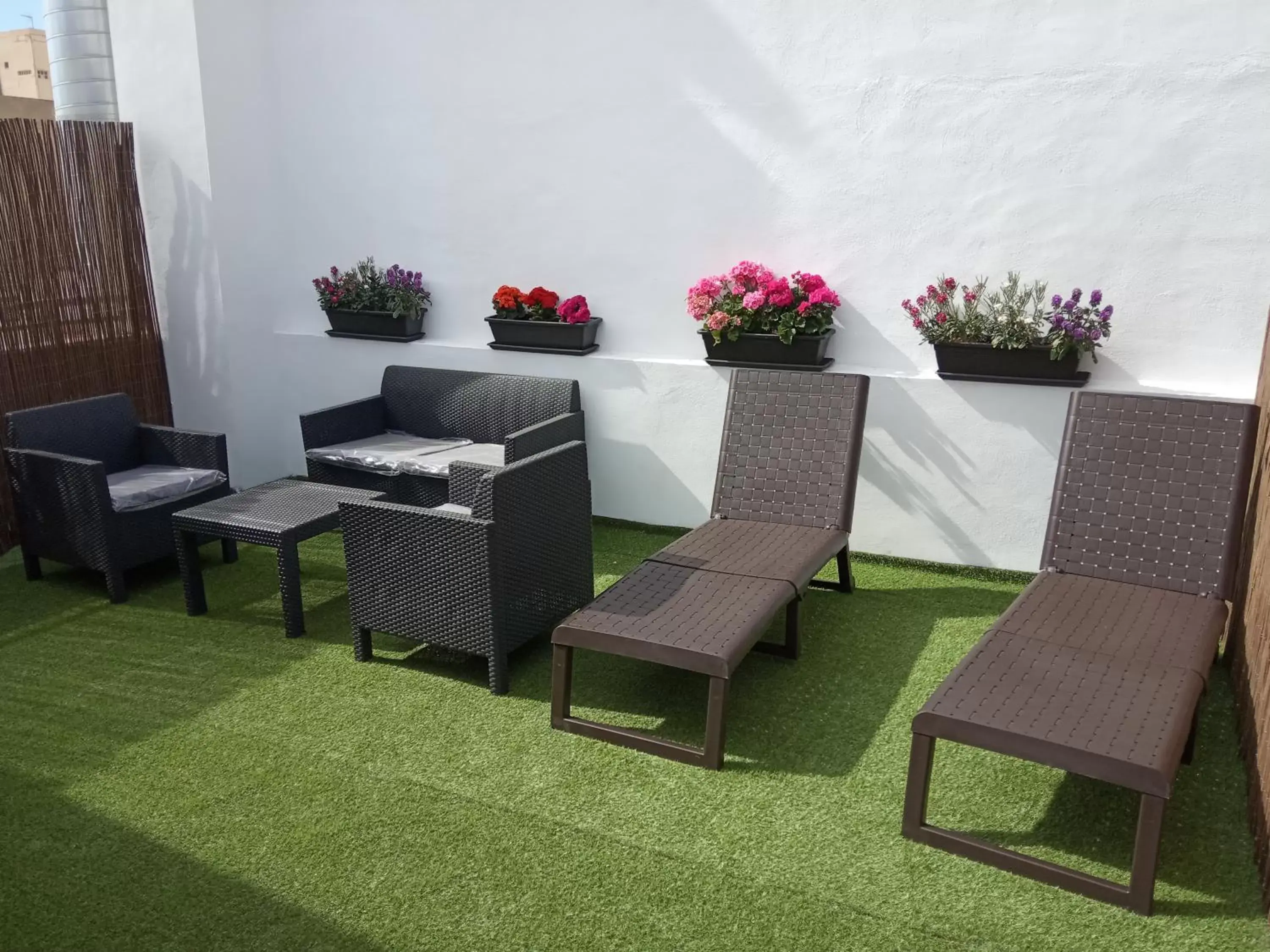 Balcony/Terrace, Seating Area in Alicante Center Apart