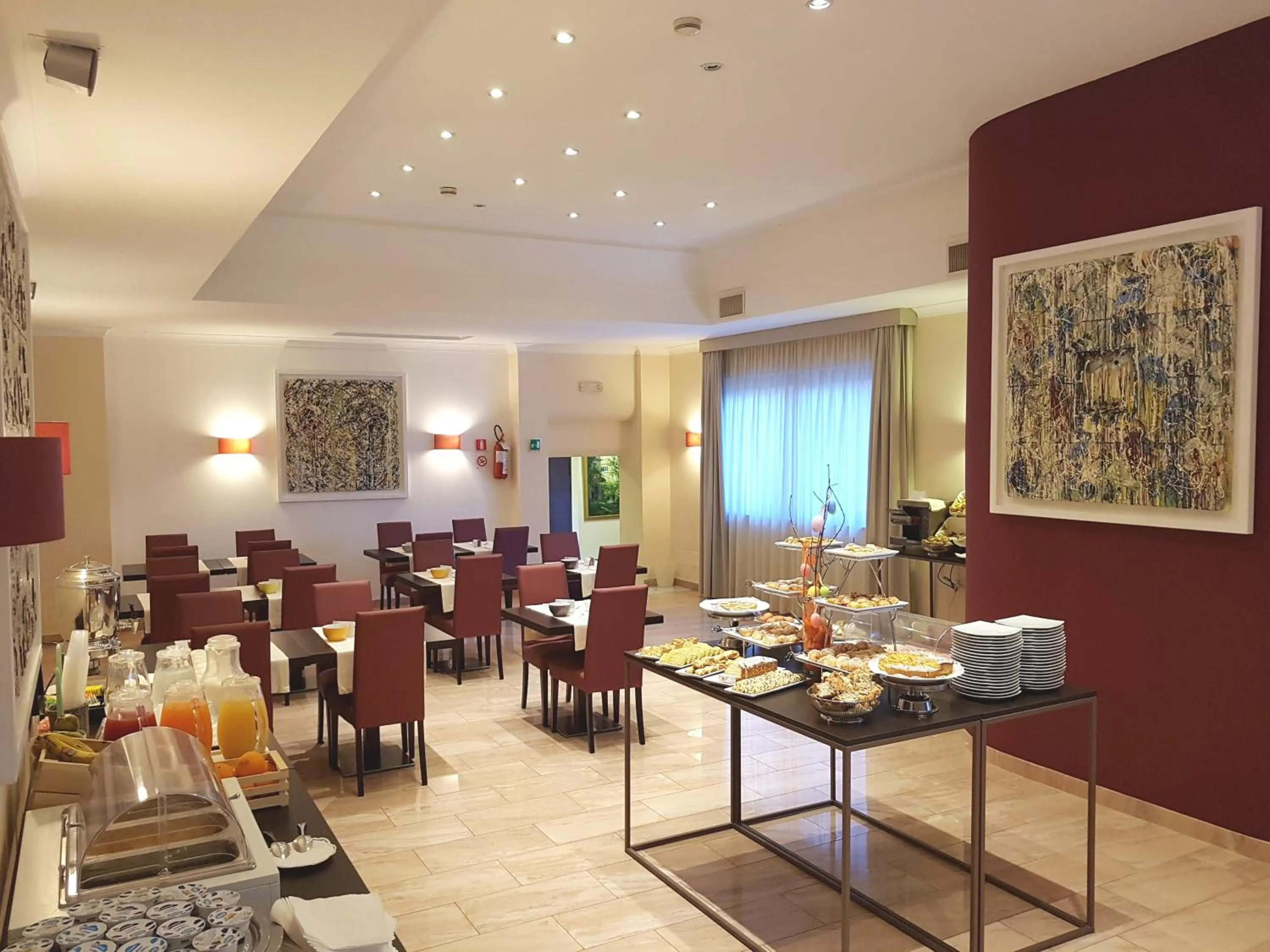 Buffet breakfast in Hotel Nuvò