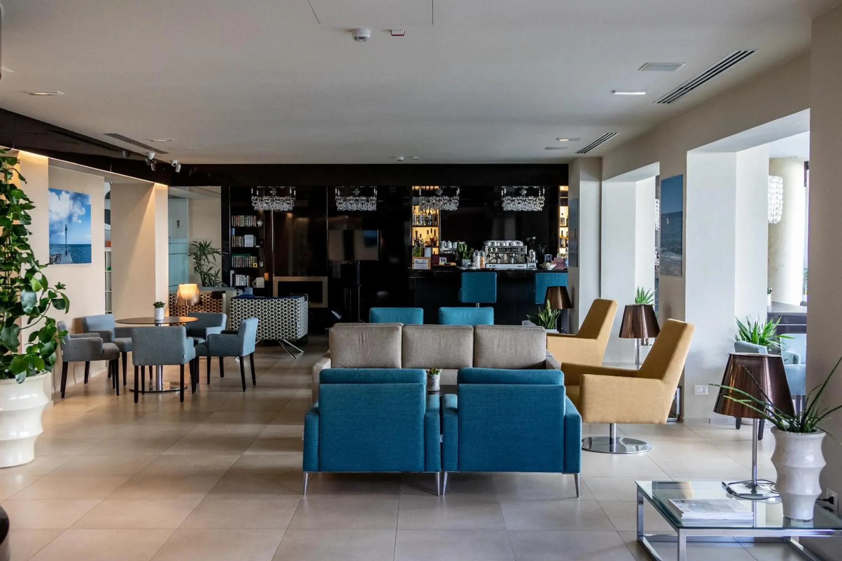 Lobby or reception, Lounge/Bar in Bellettini Hotel