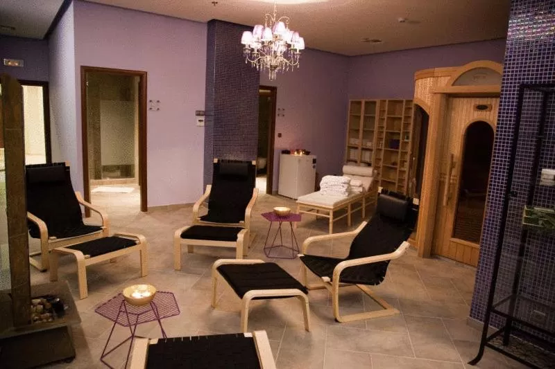 Lobby or reception in Kalavrita Canyon Hotel & Spa