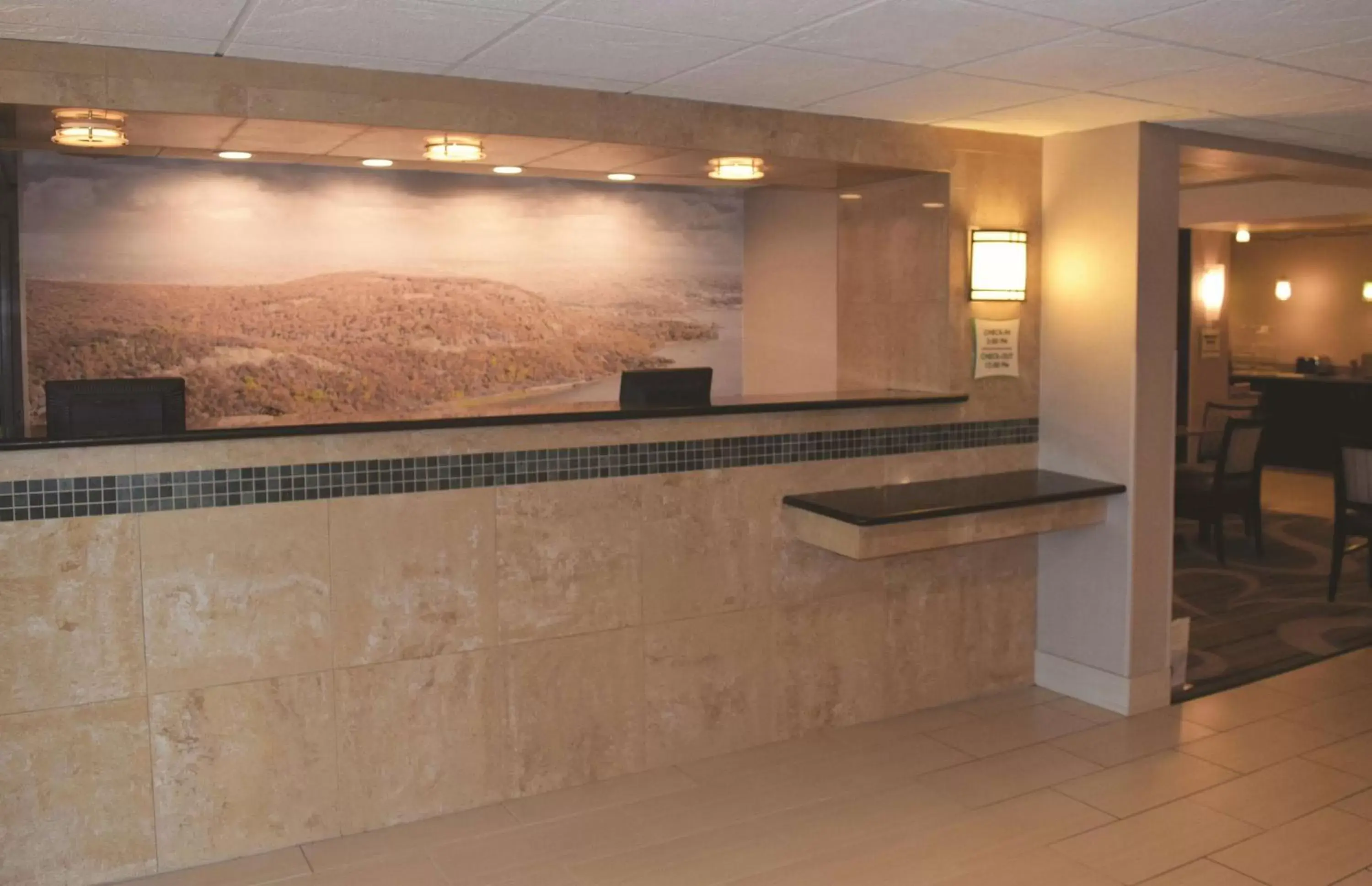 Lobby or reception in La Quinta Inn by Wyndham Binghamton - Johnson City Lobby or reception in La Quinta Inn by Wyndham Binghamton - Johnson City