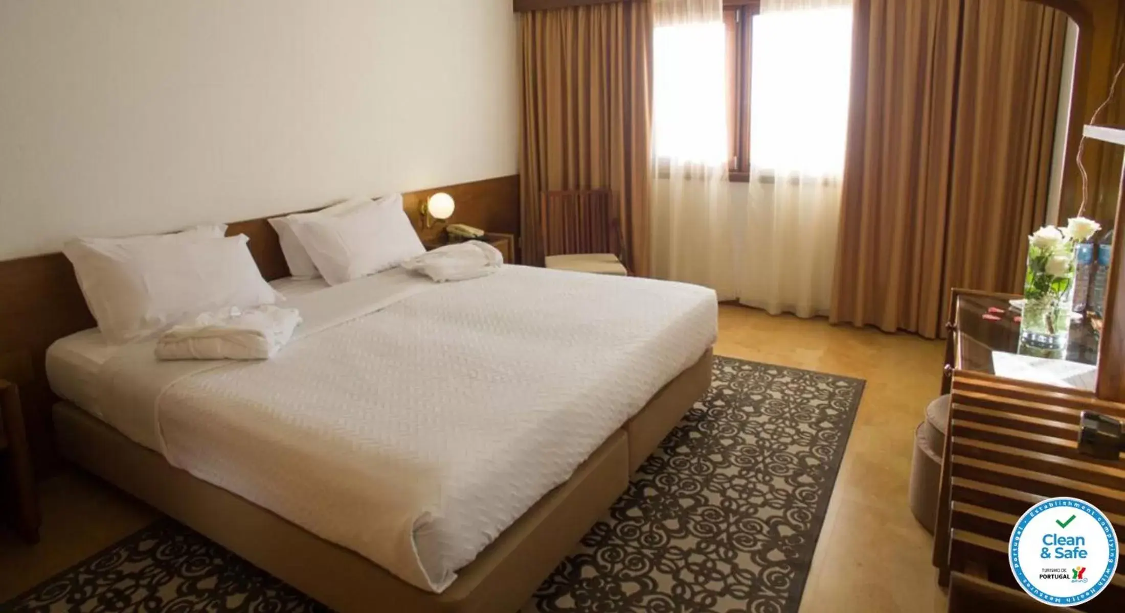 Bed in Hotel Santo Andre