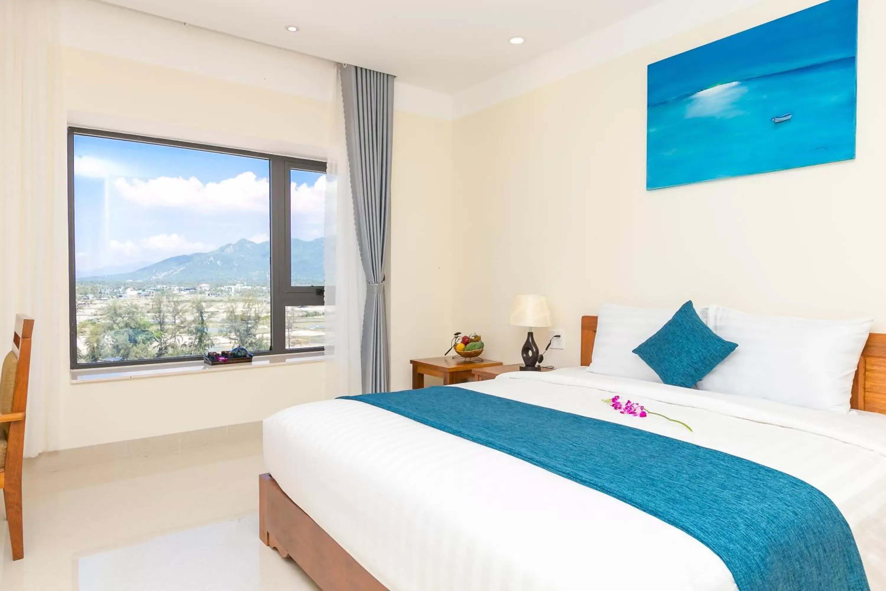 Bed in Navy Hotel Cam Ranh