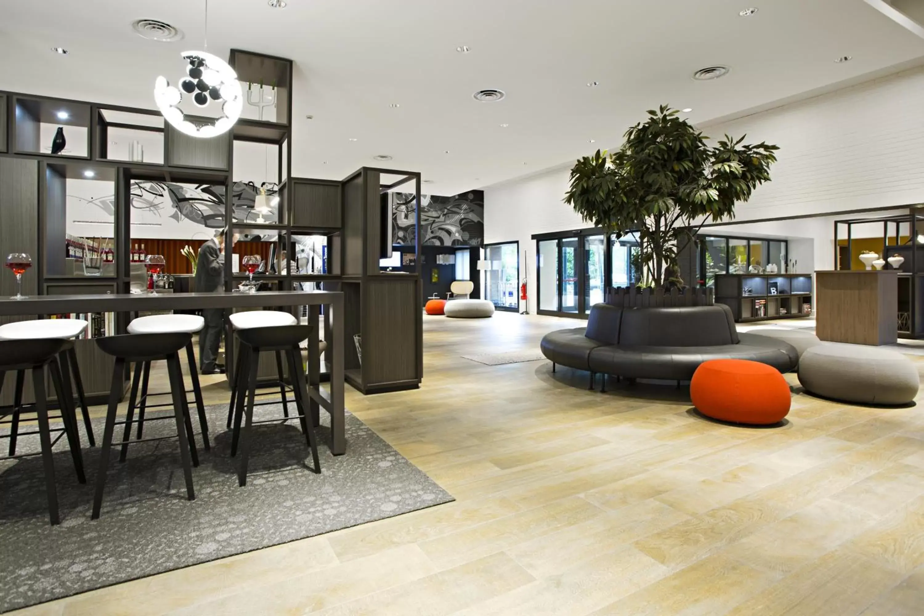 Lobby or reception in Novotel Milano Linate Aeroporto