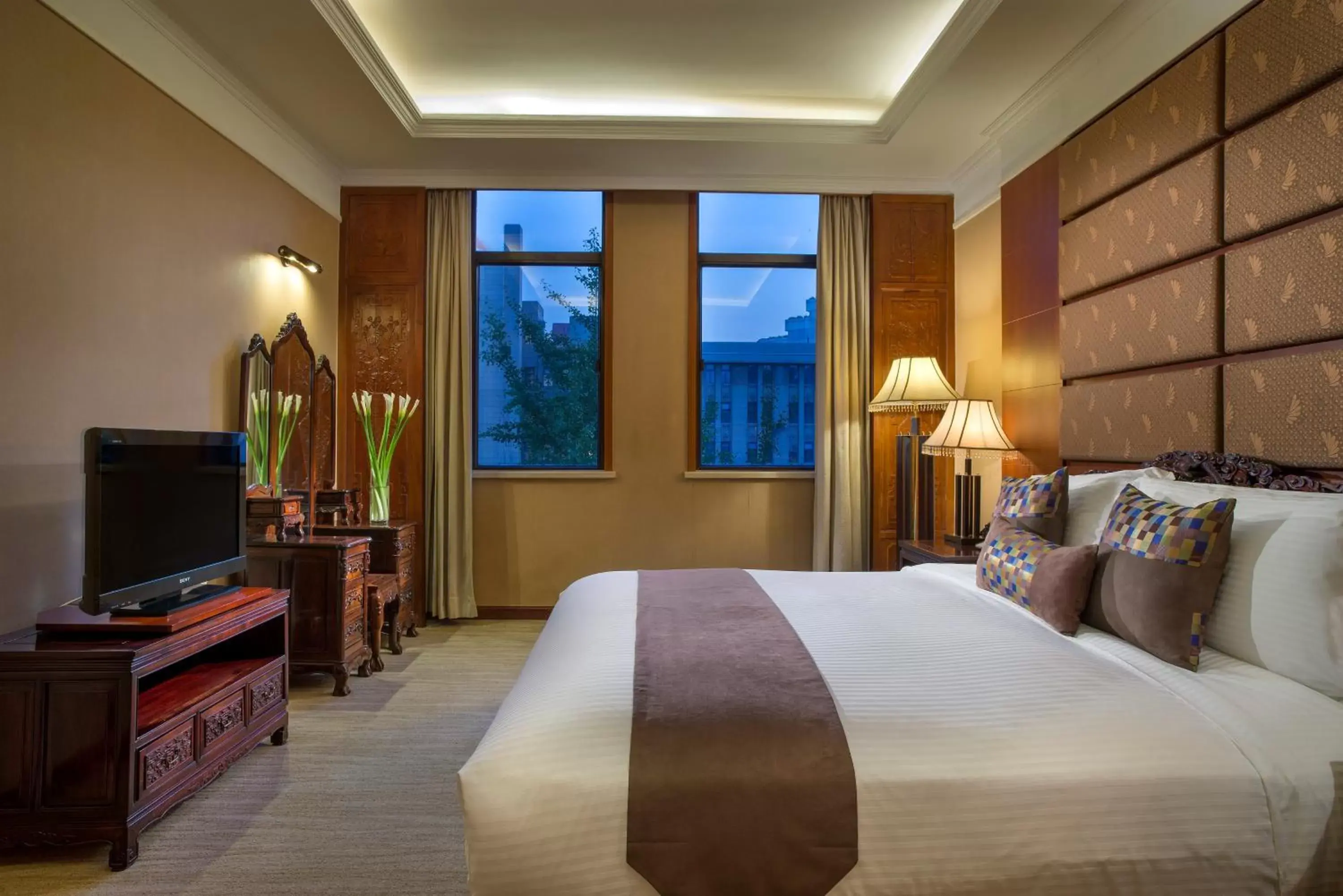 Bed in Grand Mercure Xian On Renmin Square Bed in Grand Mercure Xian On Renmin Square