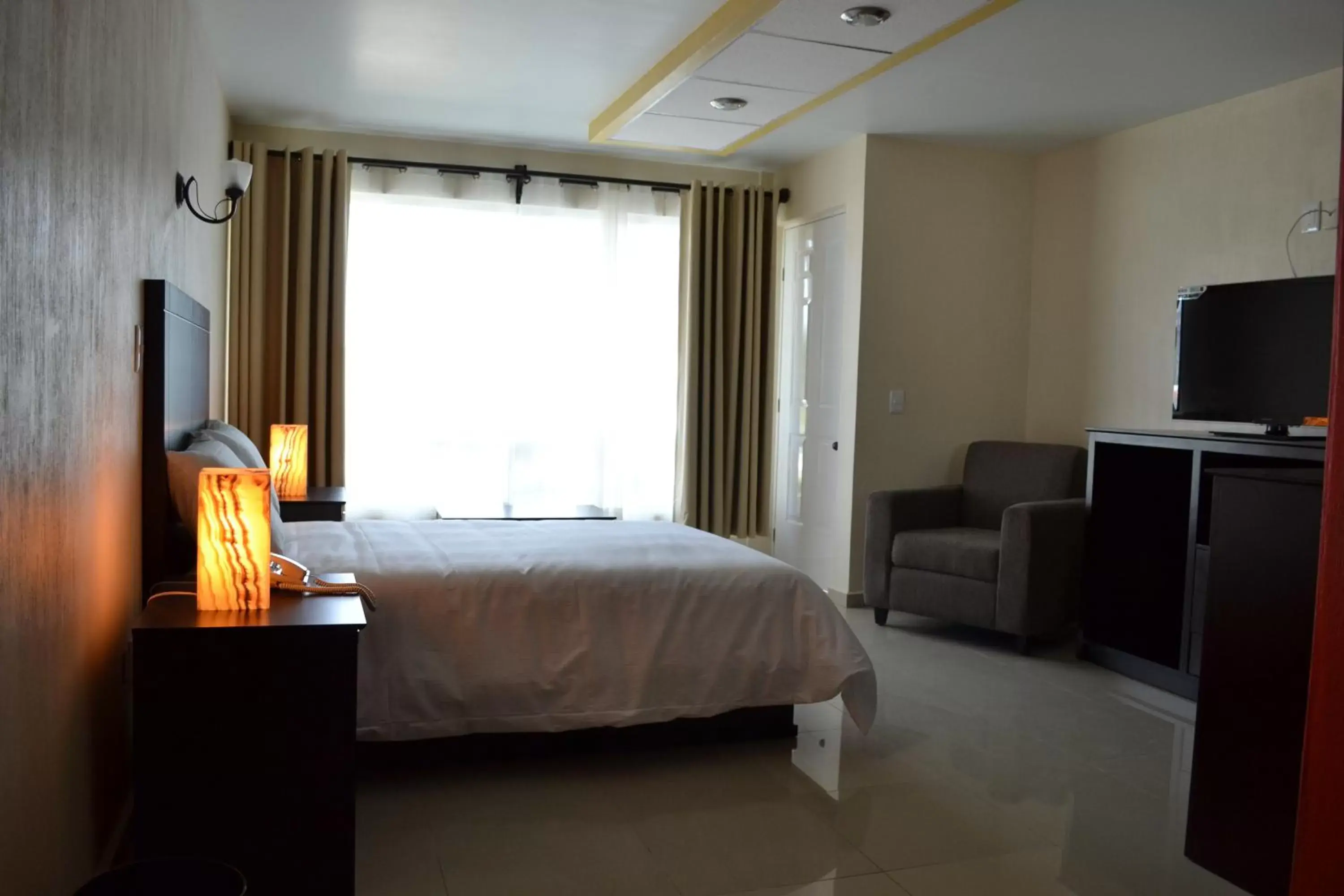 Bed in Hotel Casablanca Xicotepec