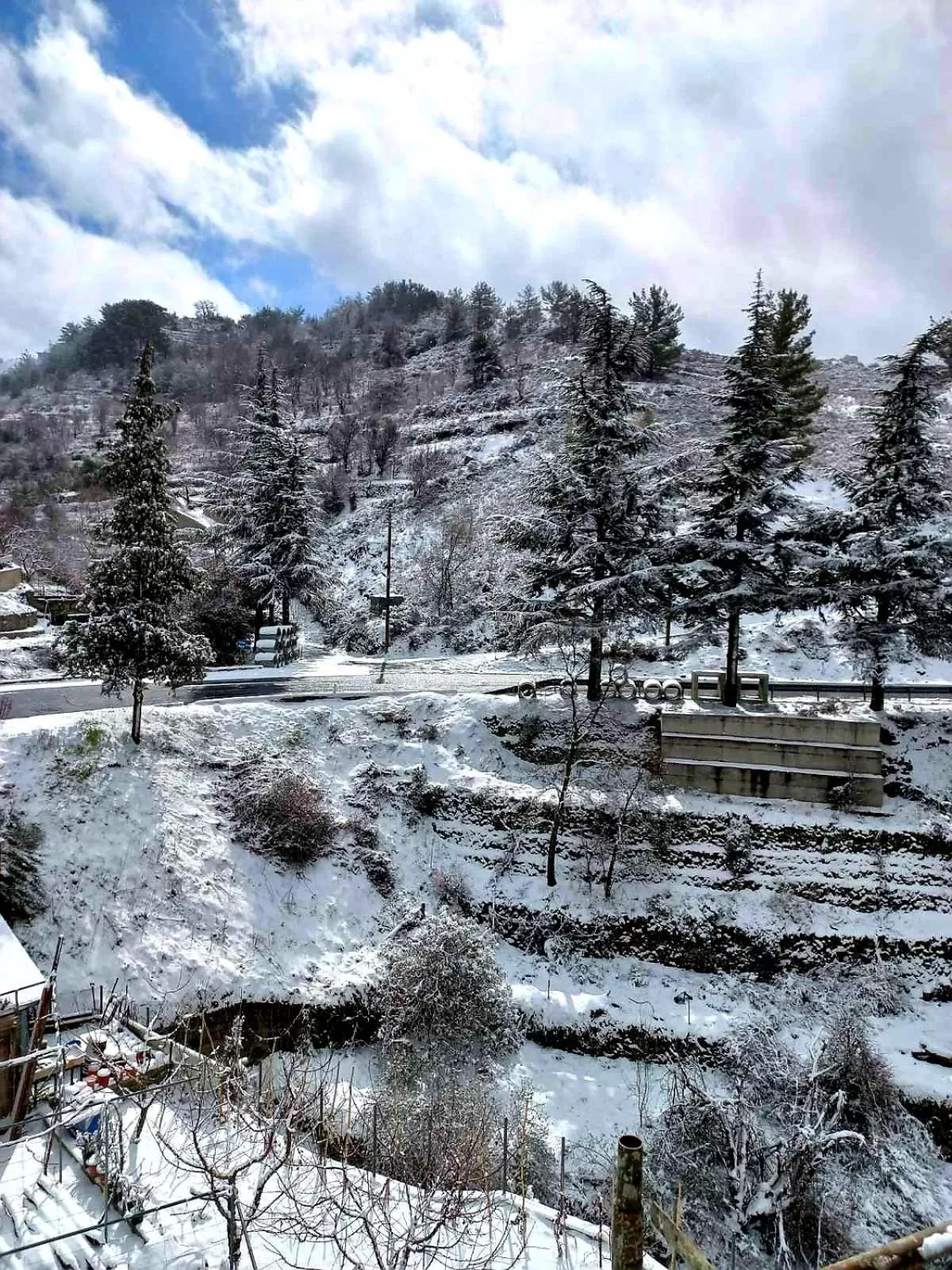 Natural landscape in Agros Green Valley Suites