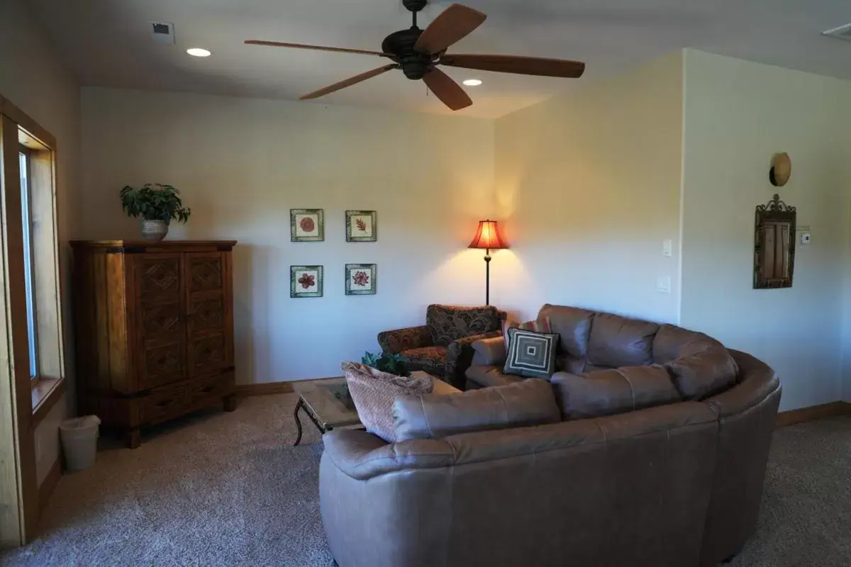 Seating Area in Zion Ponderosa Ranch Resort