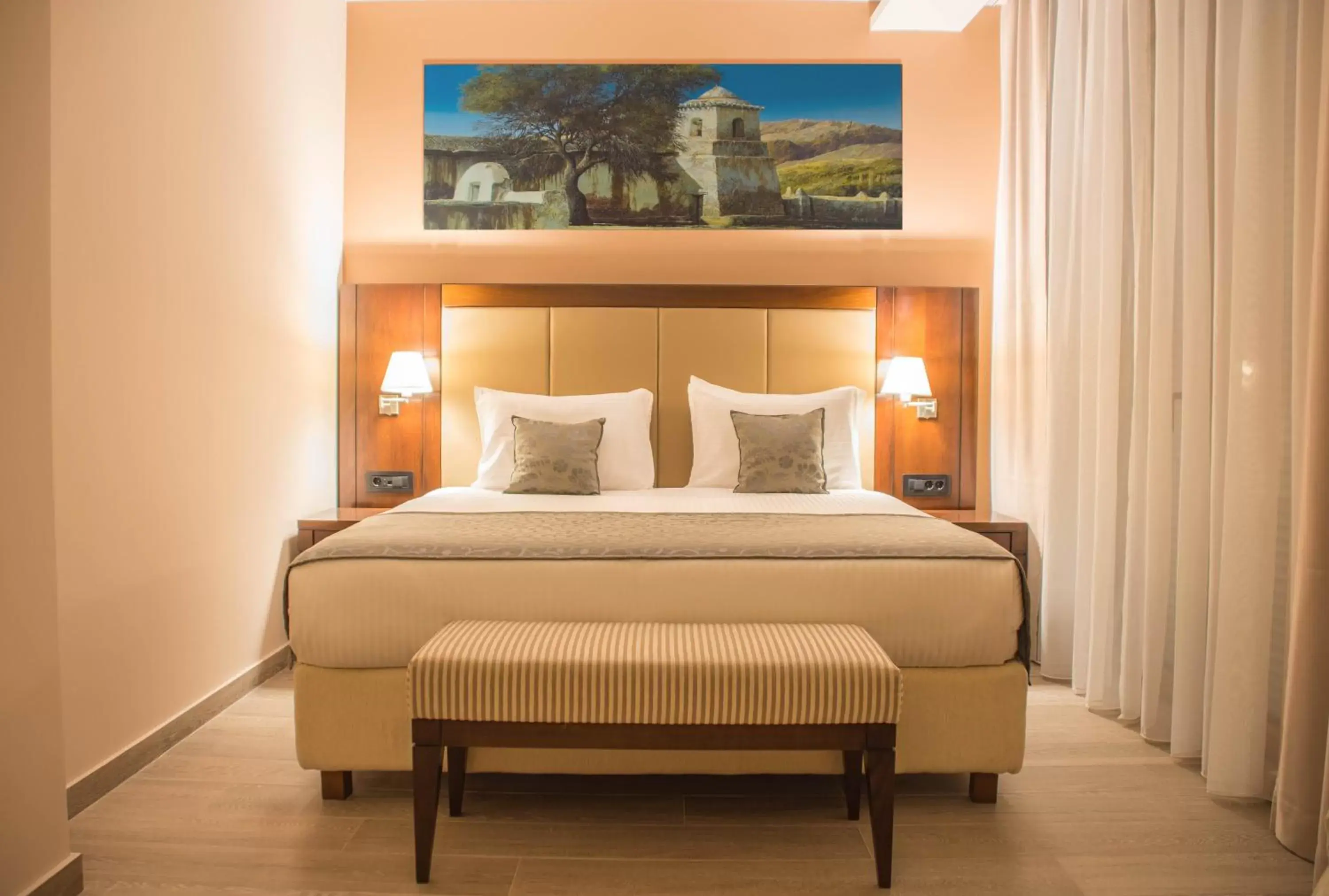 Bedroom, Bed in Xenon Hotel & SPA Bedroom, Bed in Xenon Hotel & SPA