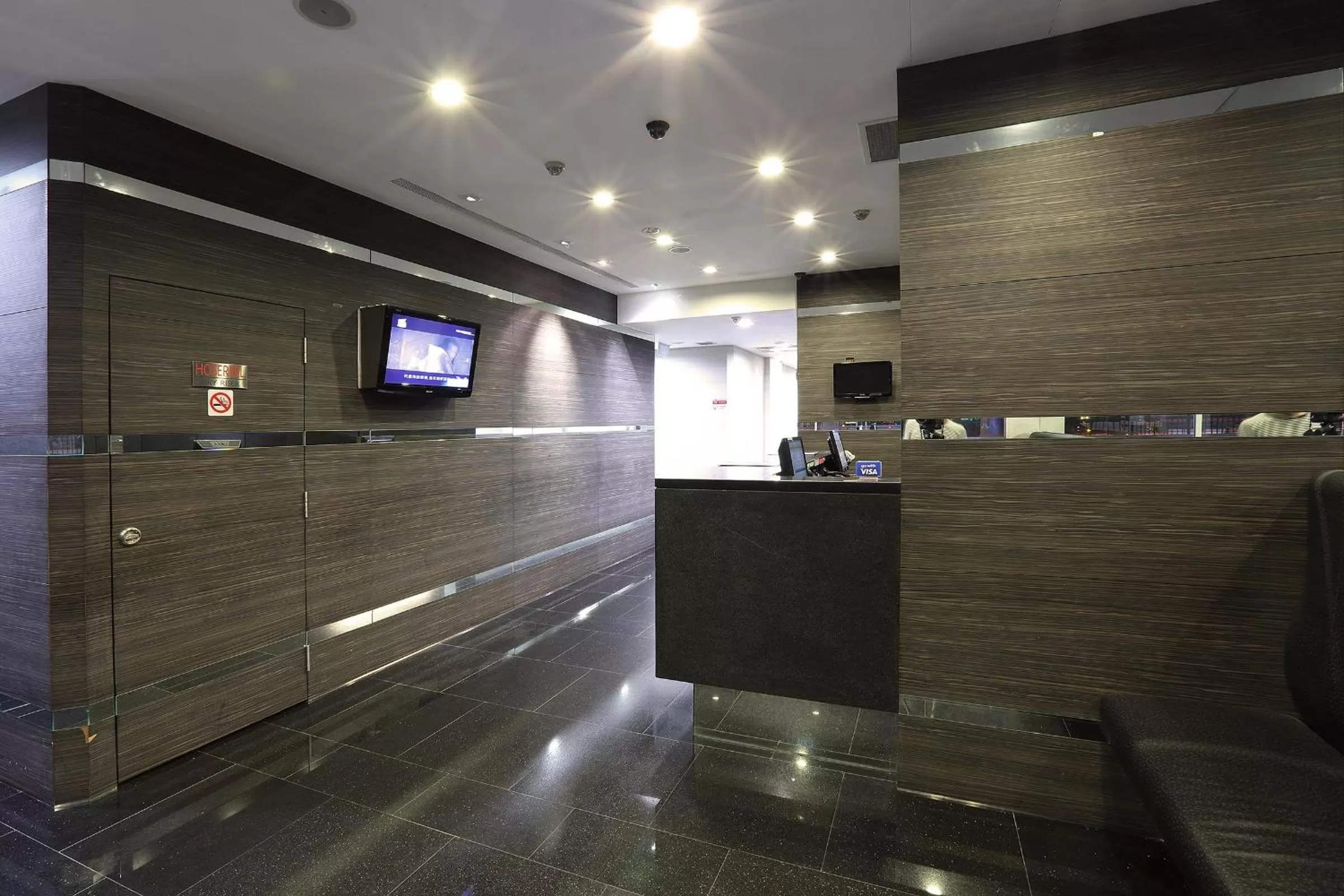 Lobby or reception in Value Hotel Nice