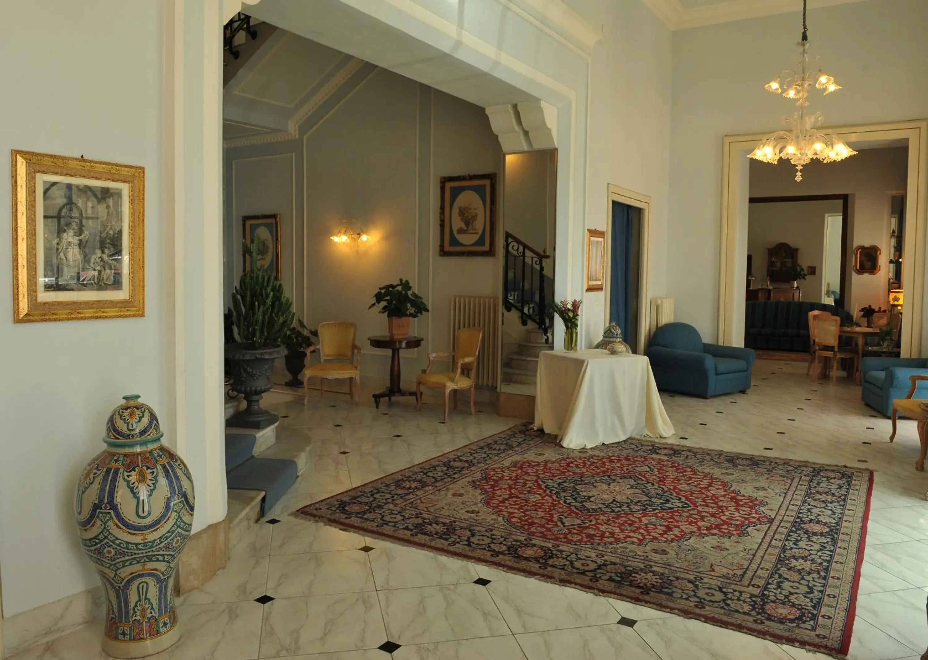 Lobby or reception in Grande Albergo Quattro Stagioni