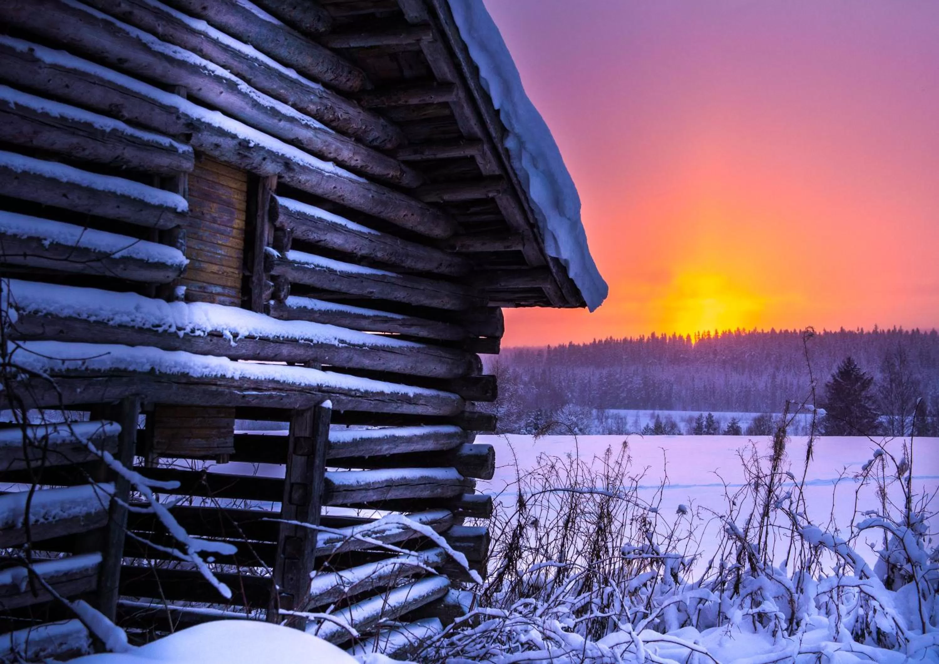 Natural landscape in Haapala Brewery restaurant and accommodation