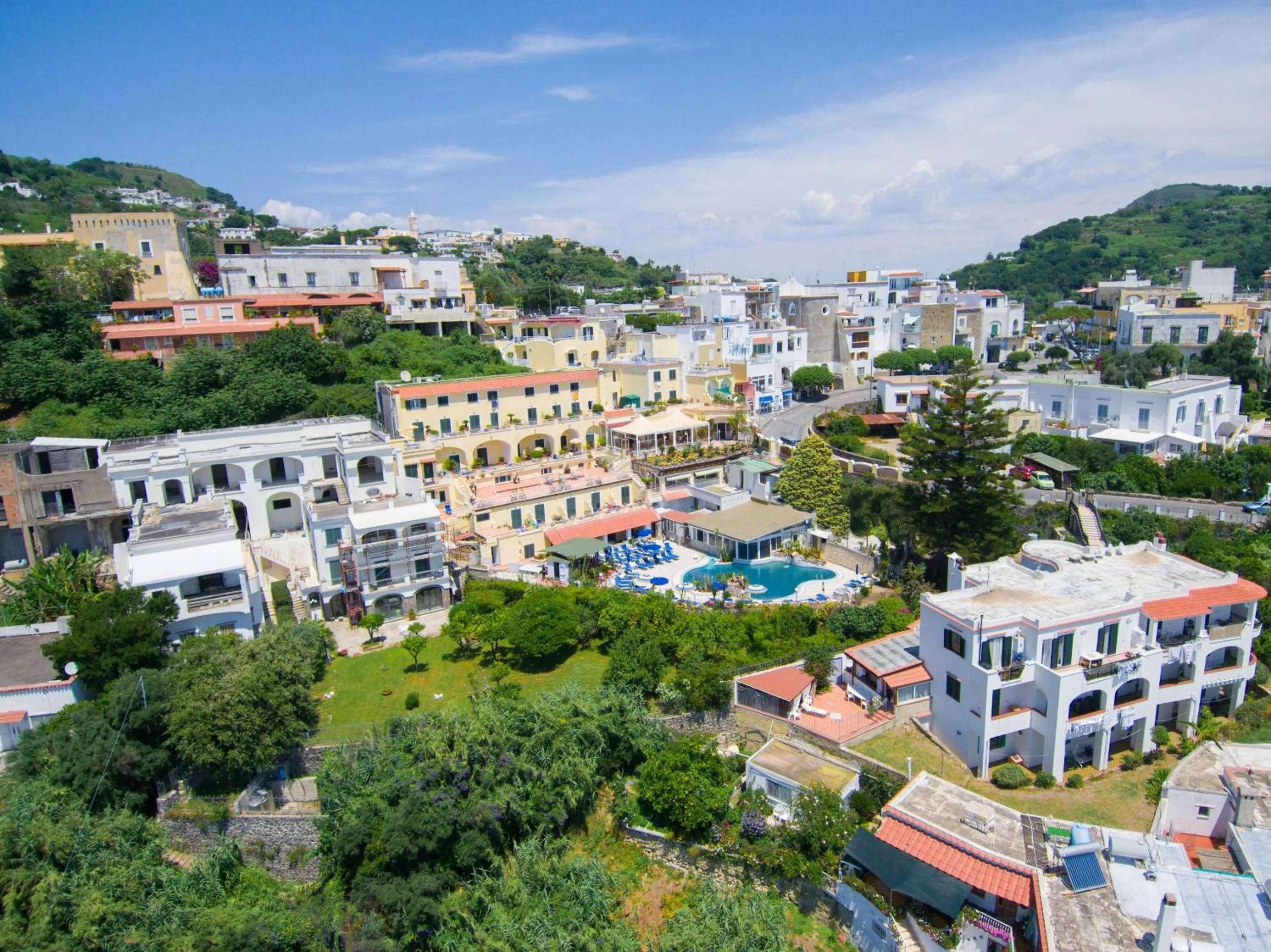 Bird's eye view in Hotel Terme Saint Raphael