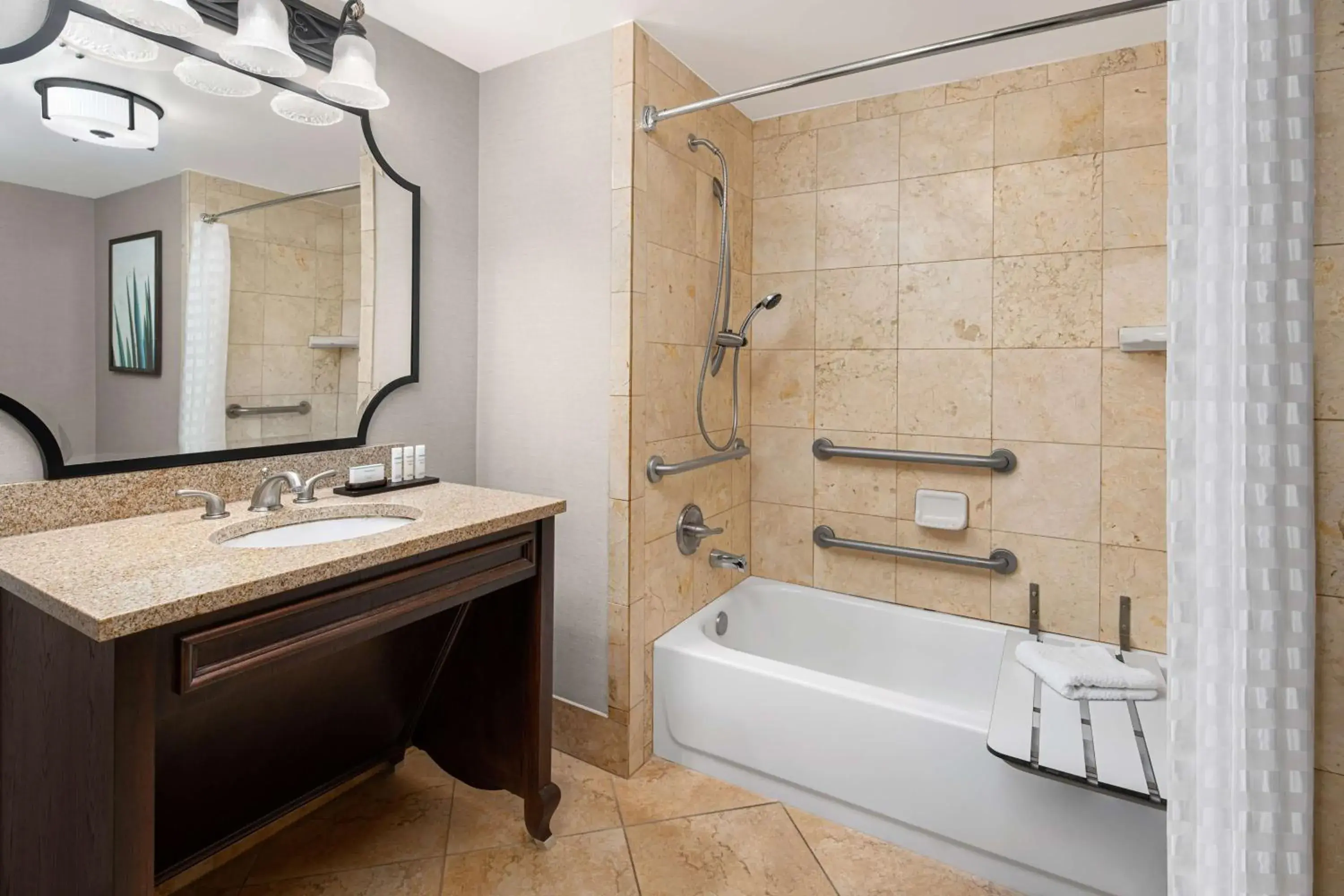 Bathroom in Embassy Suites San Antonio Riverwalk-Downtown