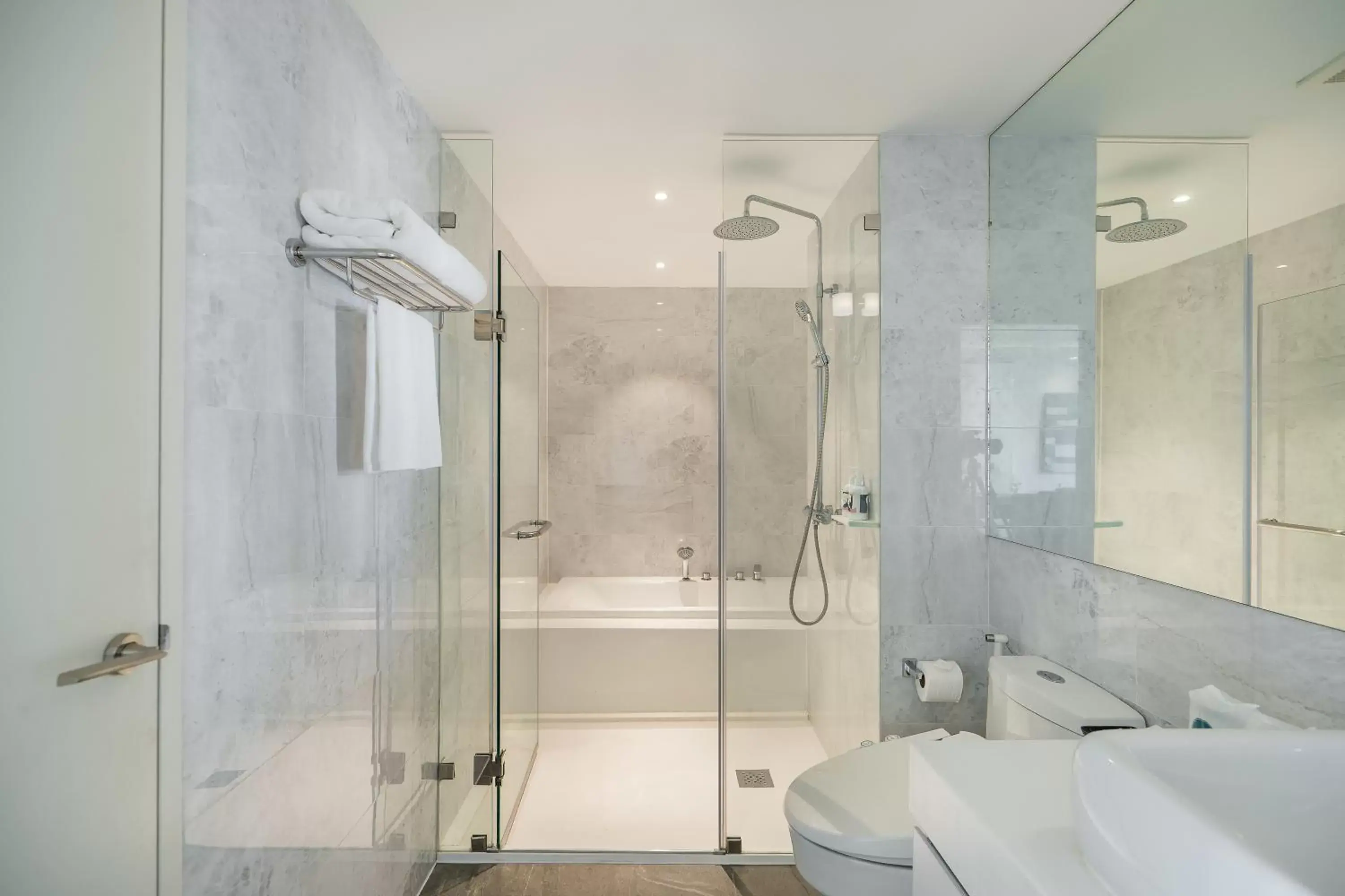 Bathroom in Arden Hotel and Residence by At Mind