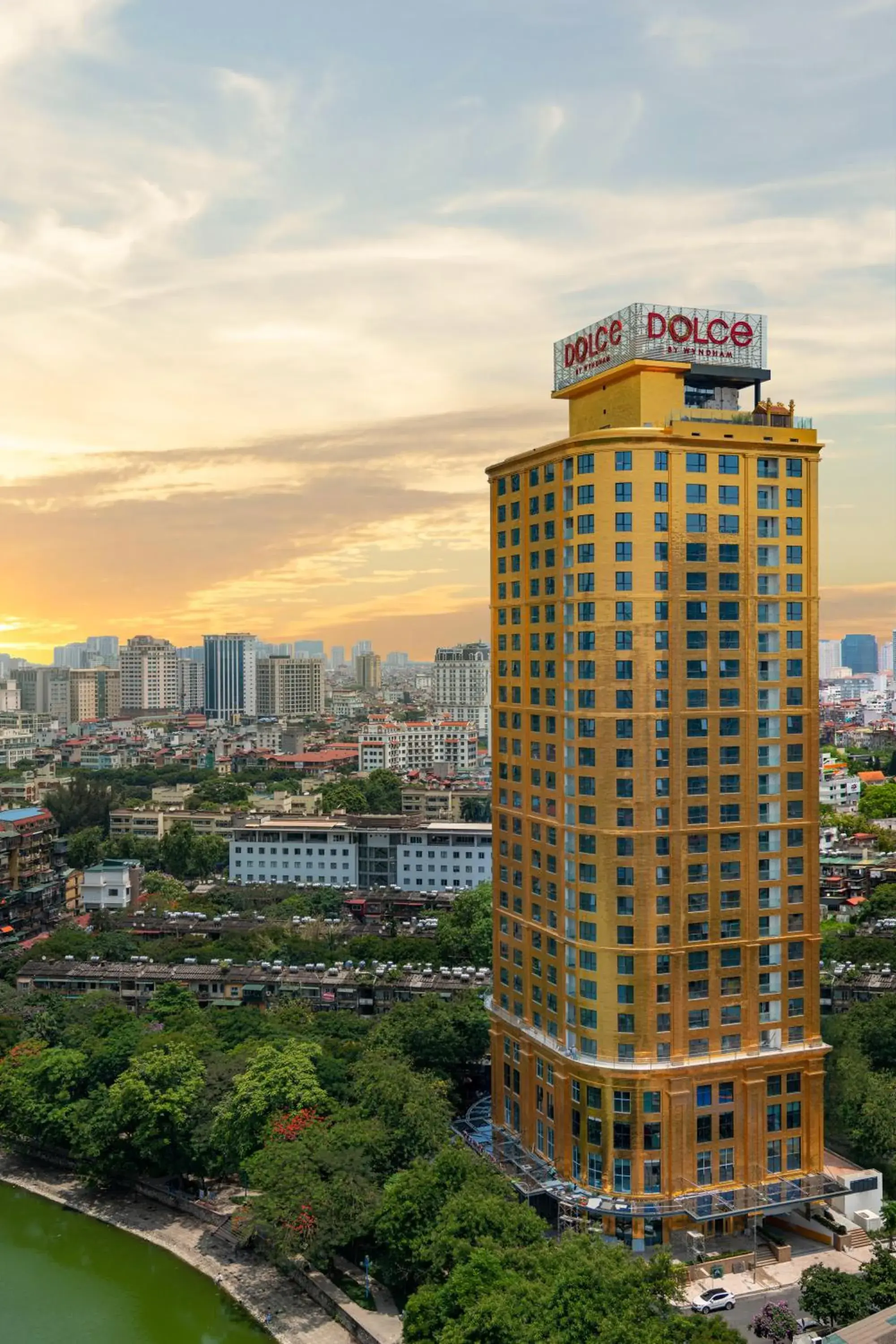 Property building in Dolce by Wyndham Hanoi Golden Lake