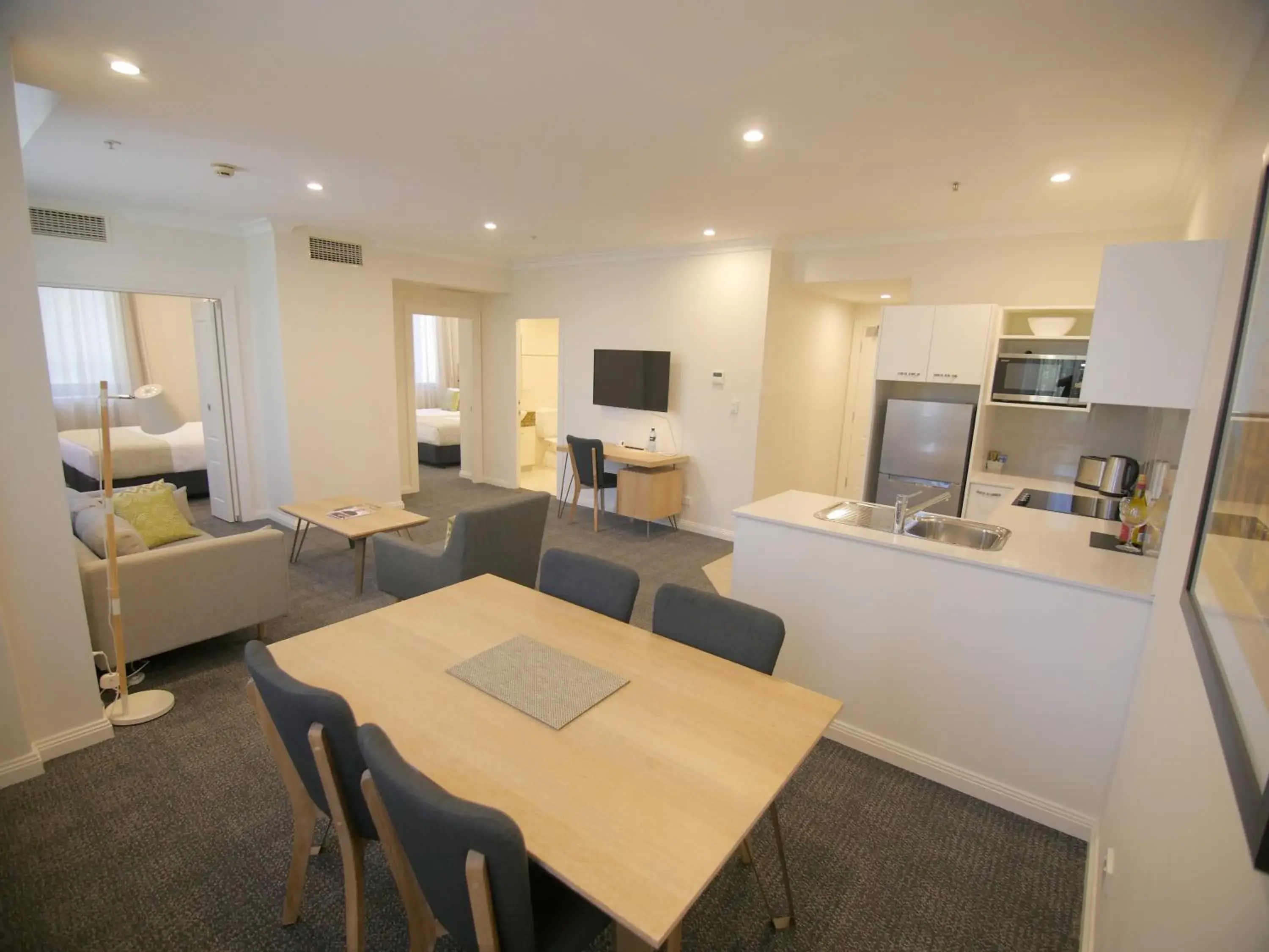 Dining Area in Quality Apartments Adelaide Central