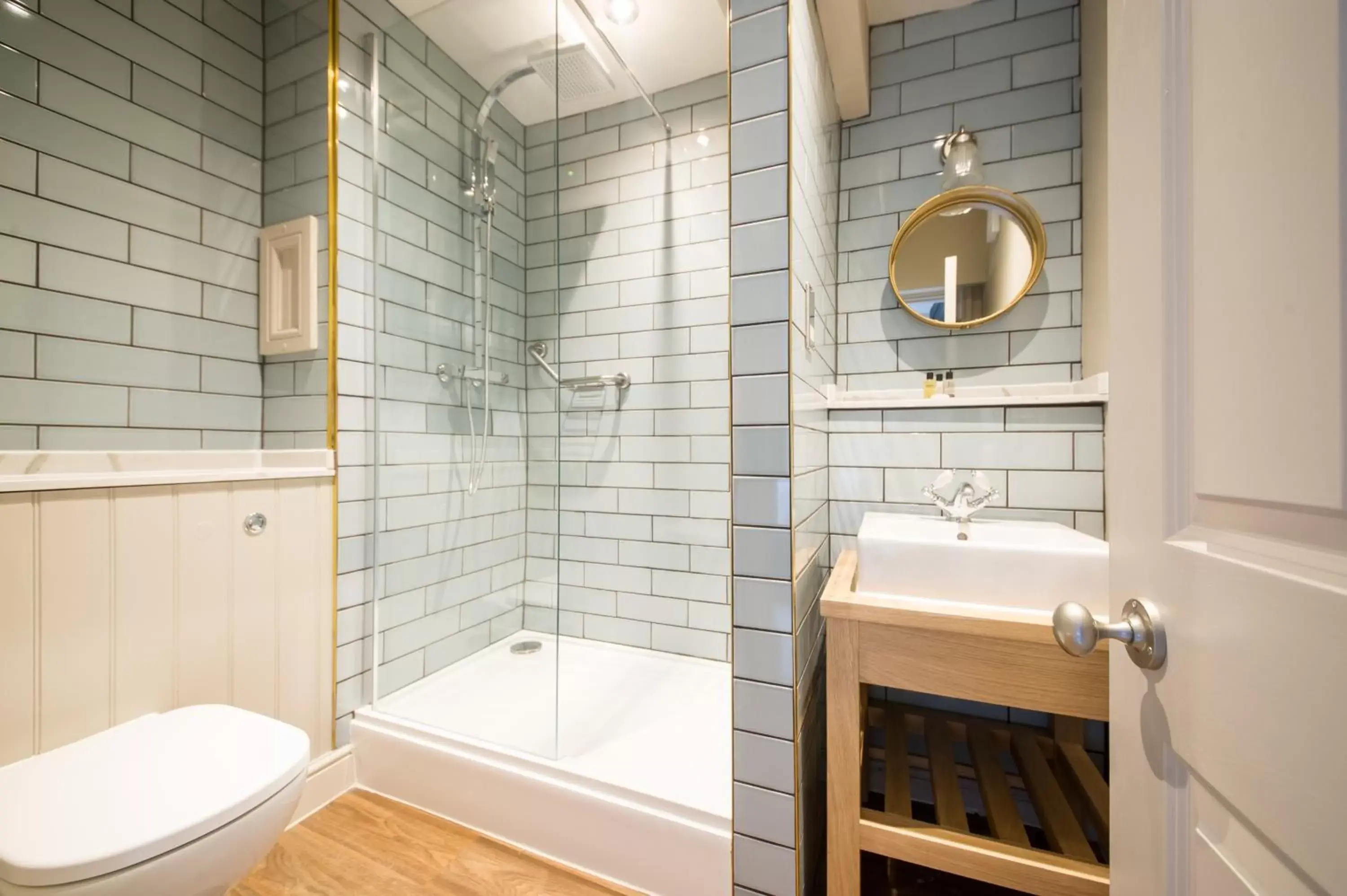 Shower, Bathroom in The Bulls Head by Innkeeper's Collection