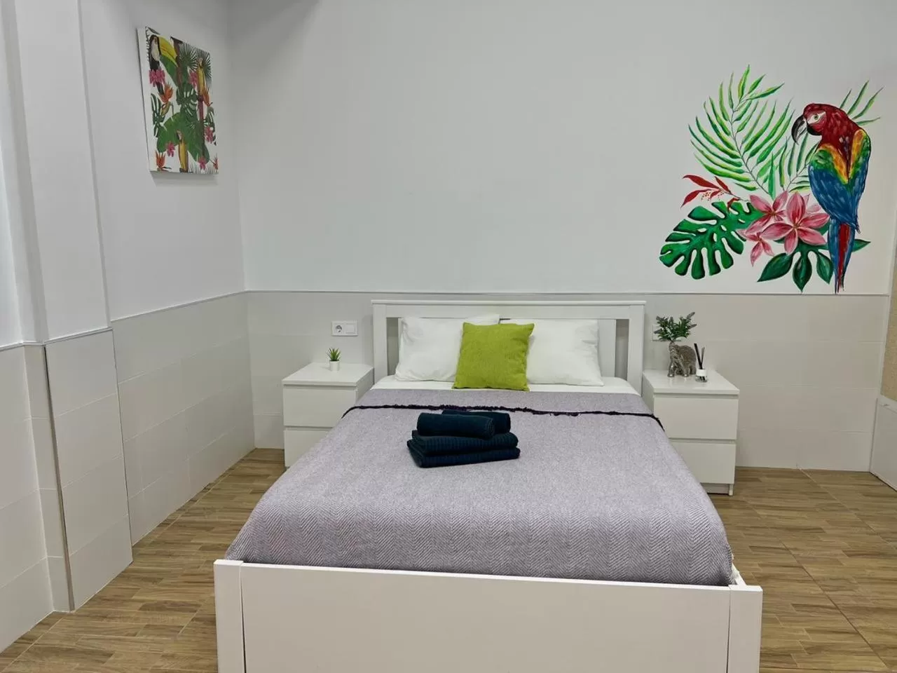 Bed in Grandera Apart`s - Lliri 7