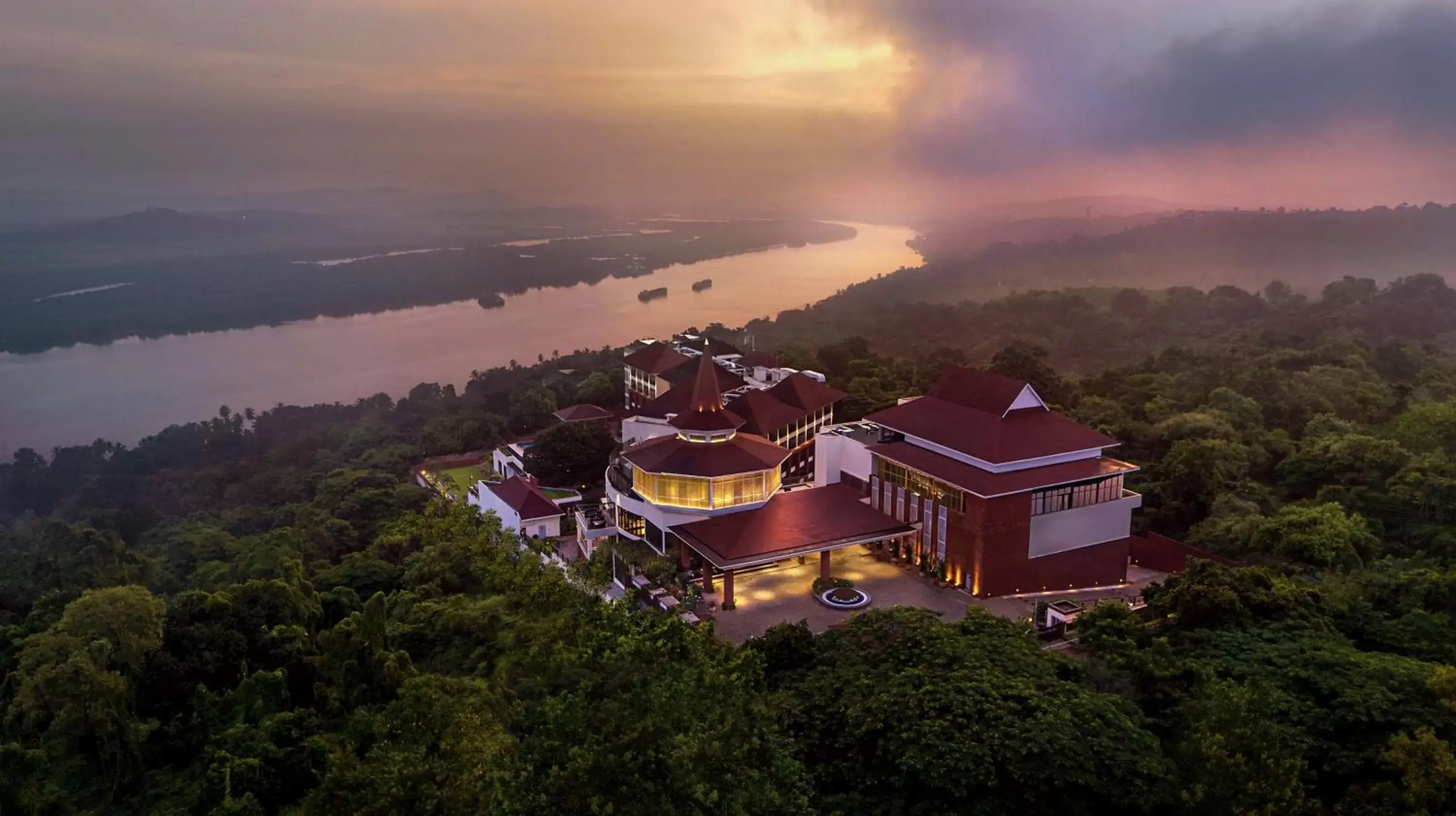 Property building, Bird's-eye View in DoubleTree by Hilton Goa - Panaji