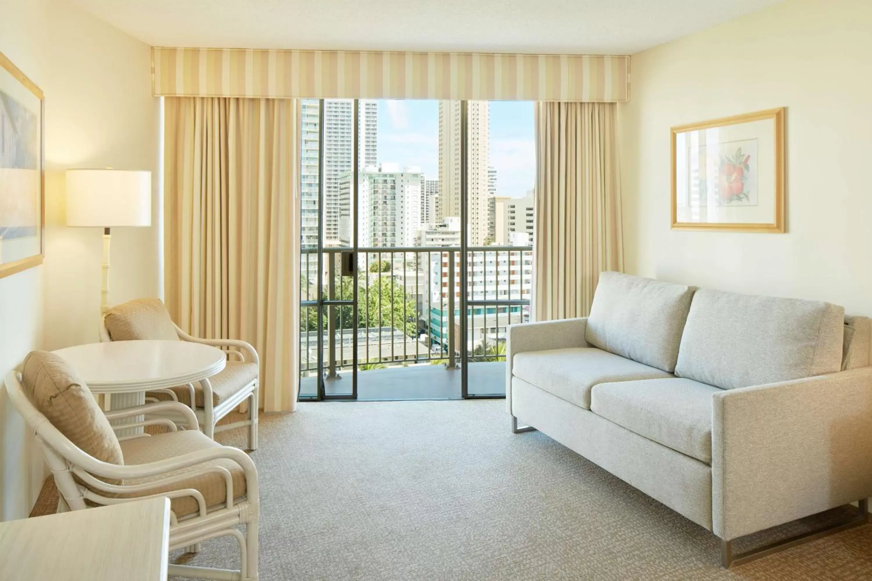 Bedroom, Seating Area in OHANA Waikiki East by OUTRIGGER