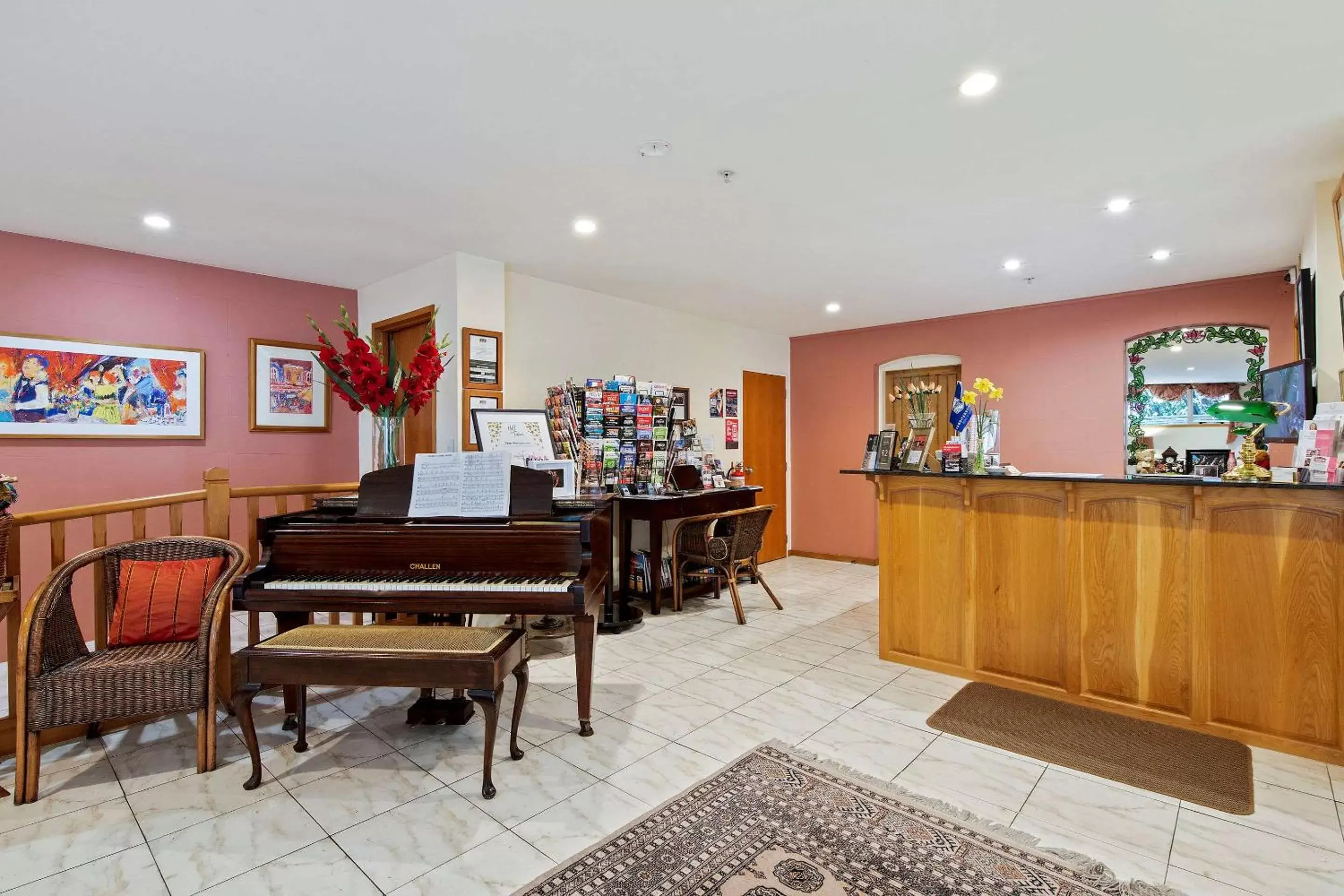 Lobby or reception in The Classic Villa