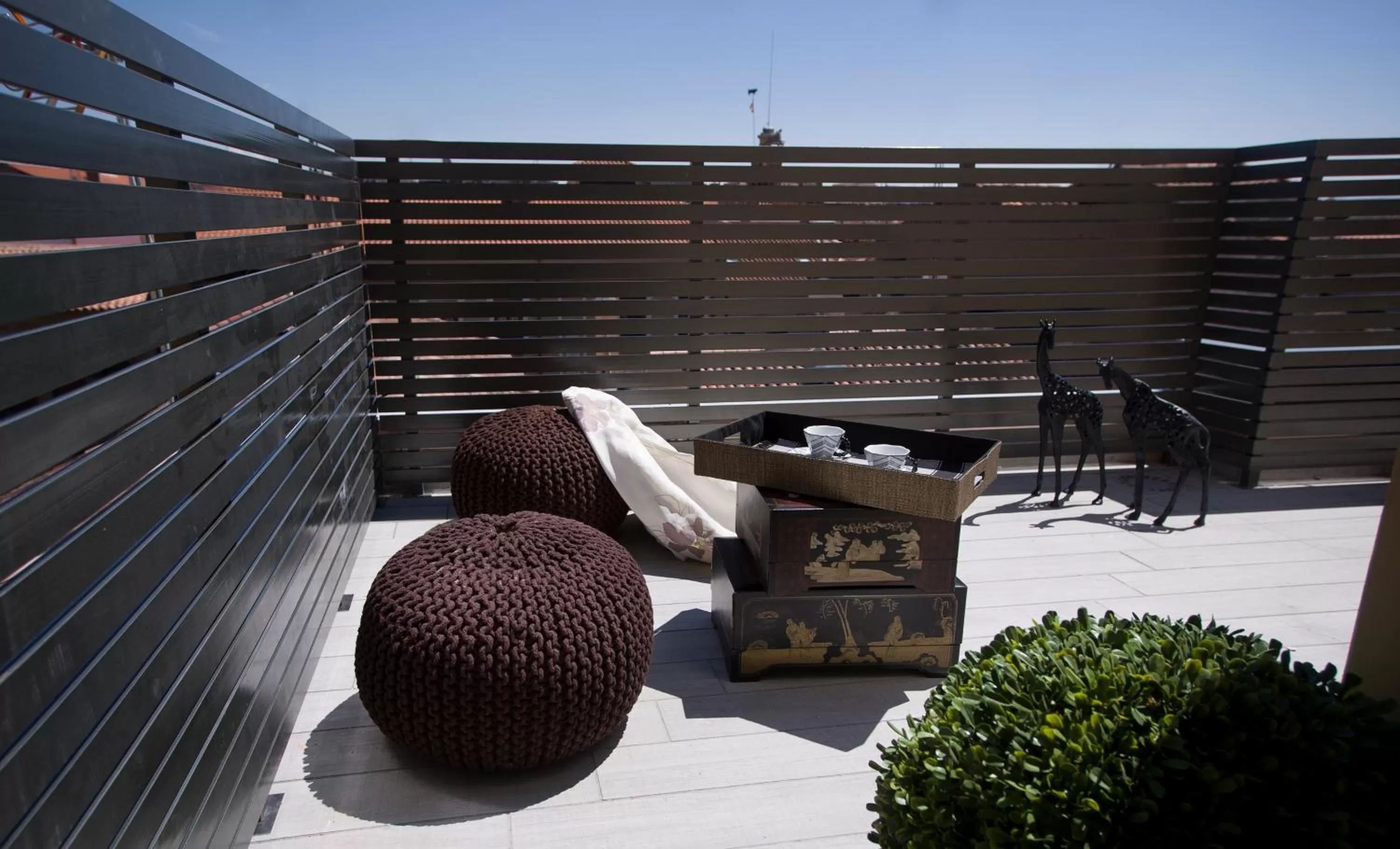 Balcony/Terrace in Salamanca Suite Studios