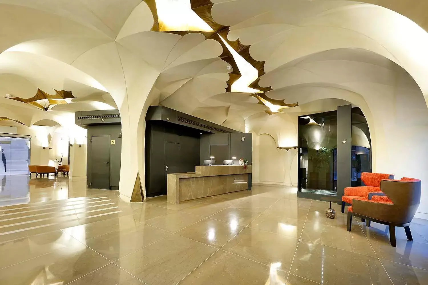 Lobby or reception, Lobby/Reception in Áurea Catedral by Eurostars Hotel Company
