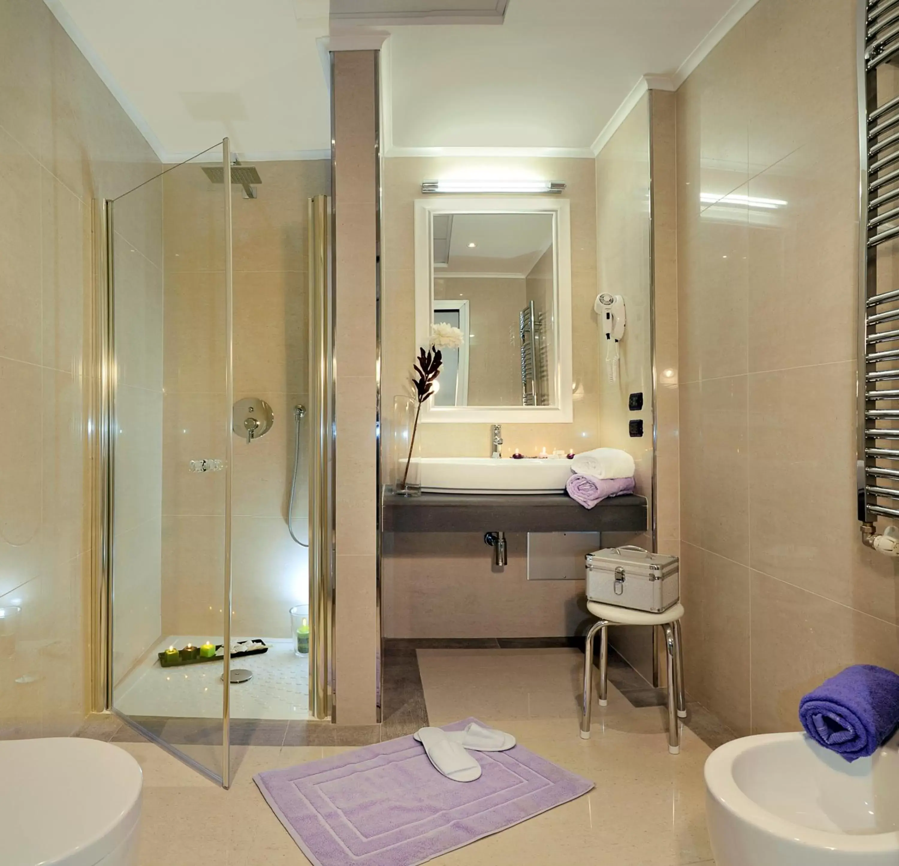 Shower, Bathroom in Demetra Hotel