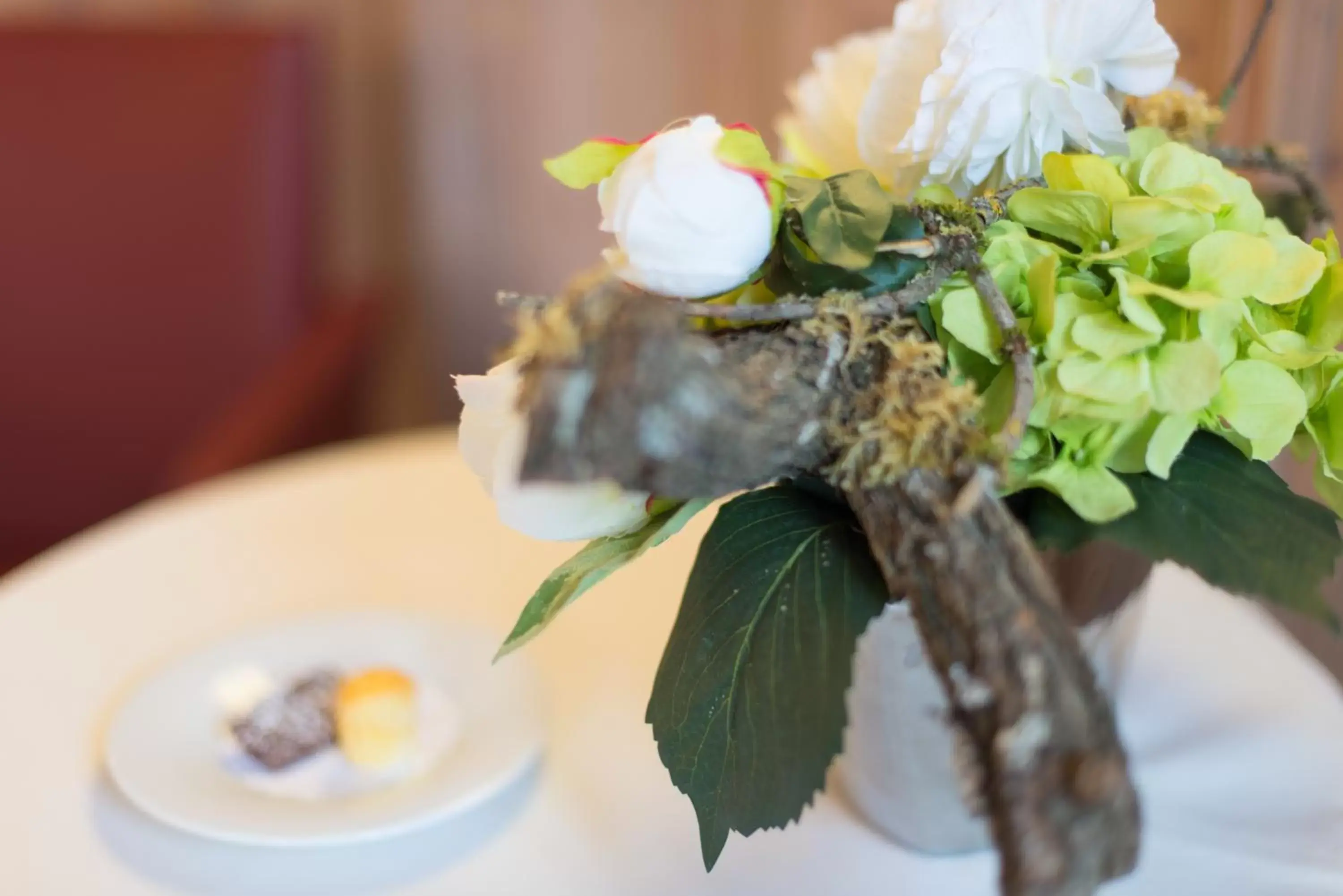 Decorative detail, Food in Hotel Deutsches Haus