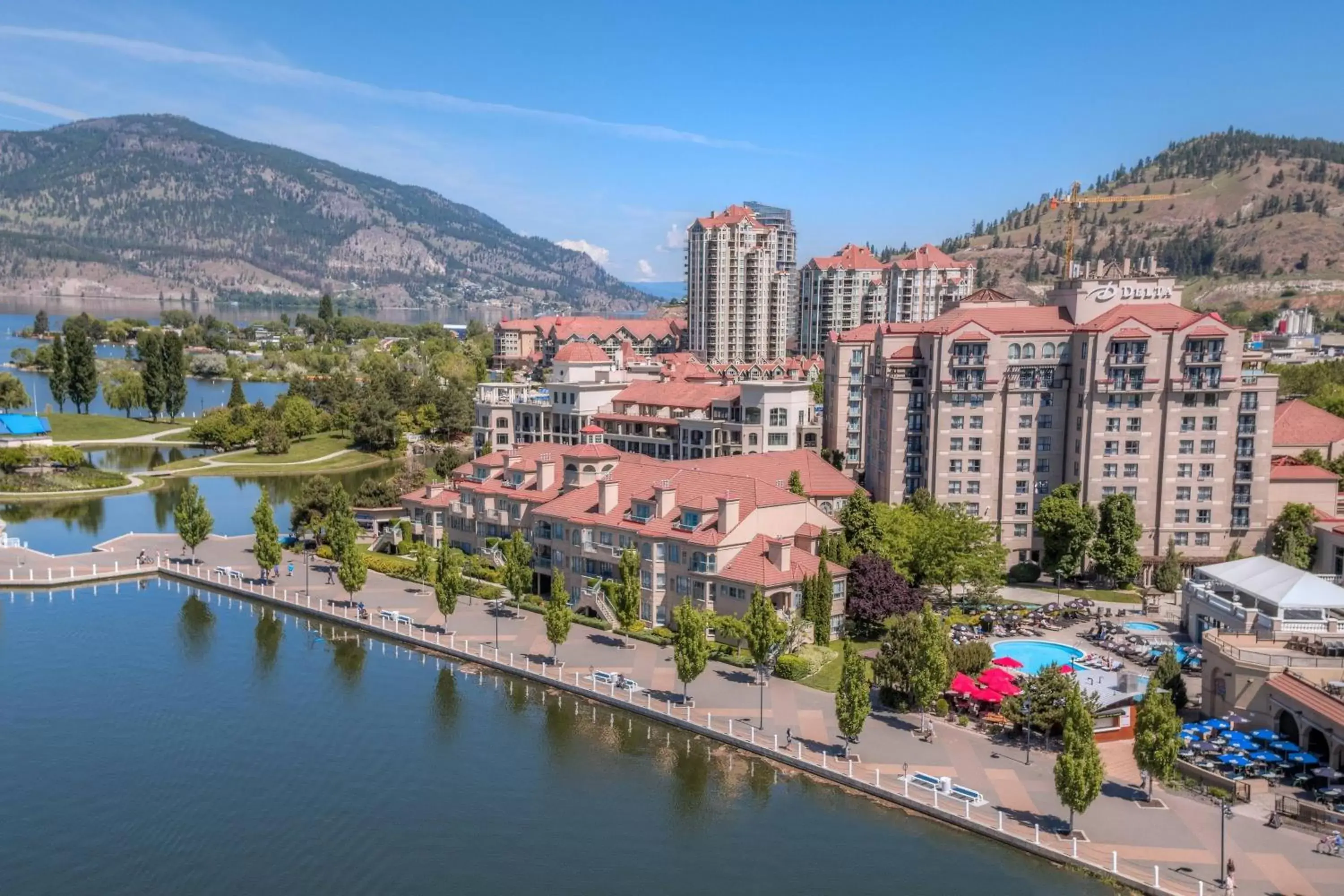 Property building in Delta Hotels by Marriott Grand Okanagan Resort