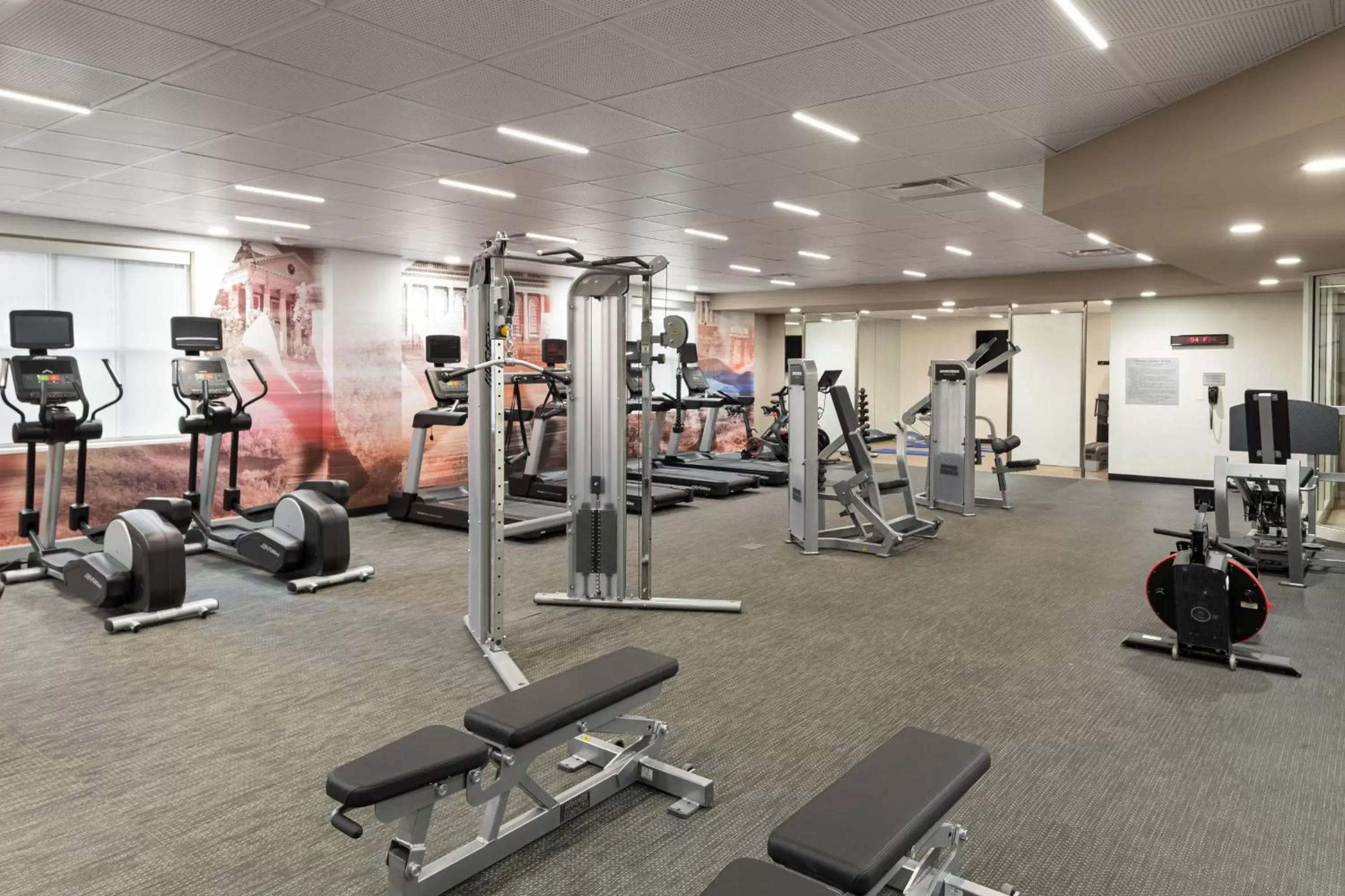Fitness centre/facilities, Fitness Center/Facilities in Courtyard by Marriott Charlottesville - University Medical Center