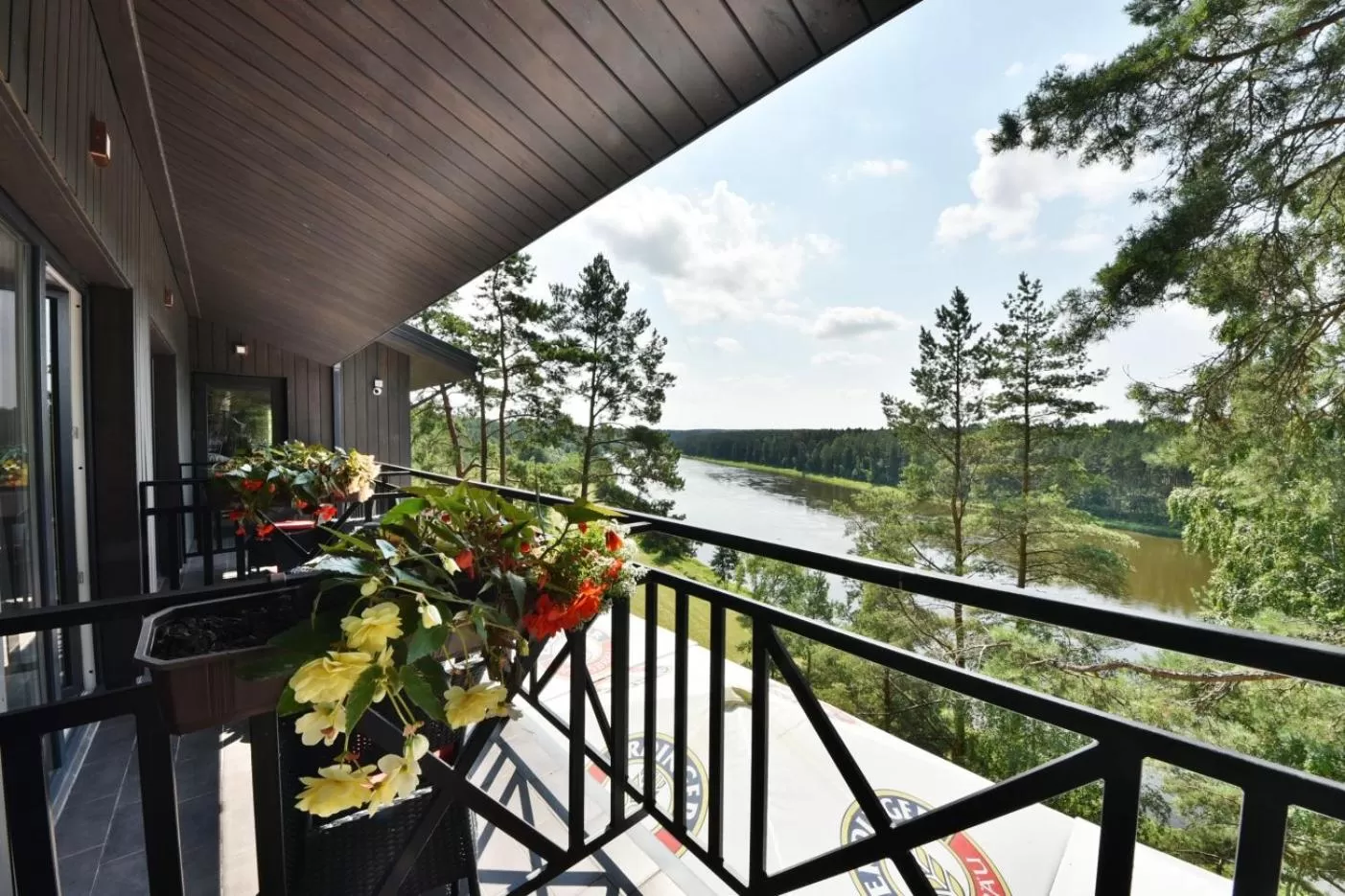 Balcony/Terrace in "Seklytele" apartments