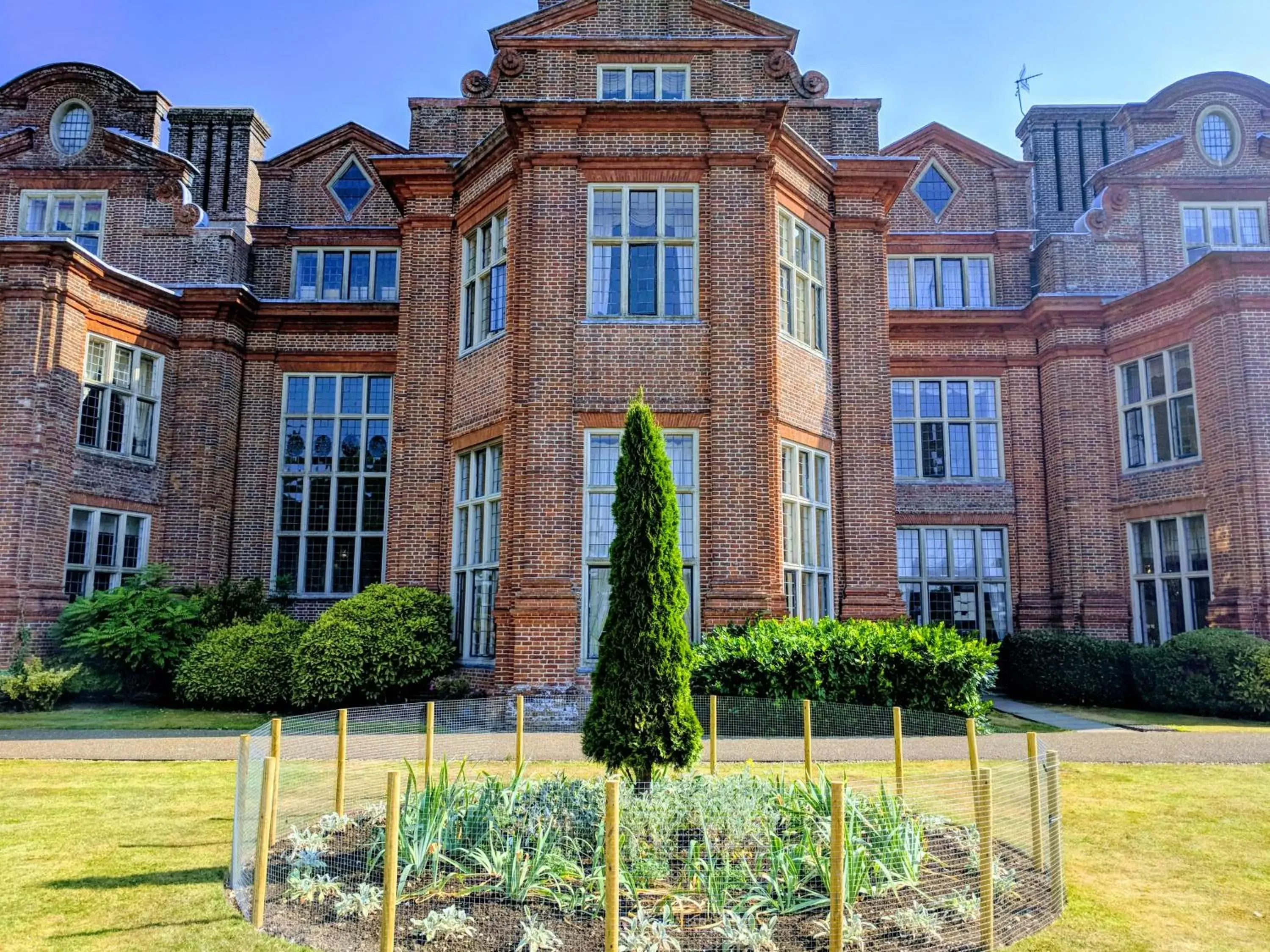 Facade/entrance in Broome Park Hotel Facade/entrance in Broome Park Hotel