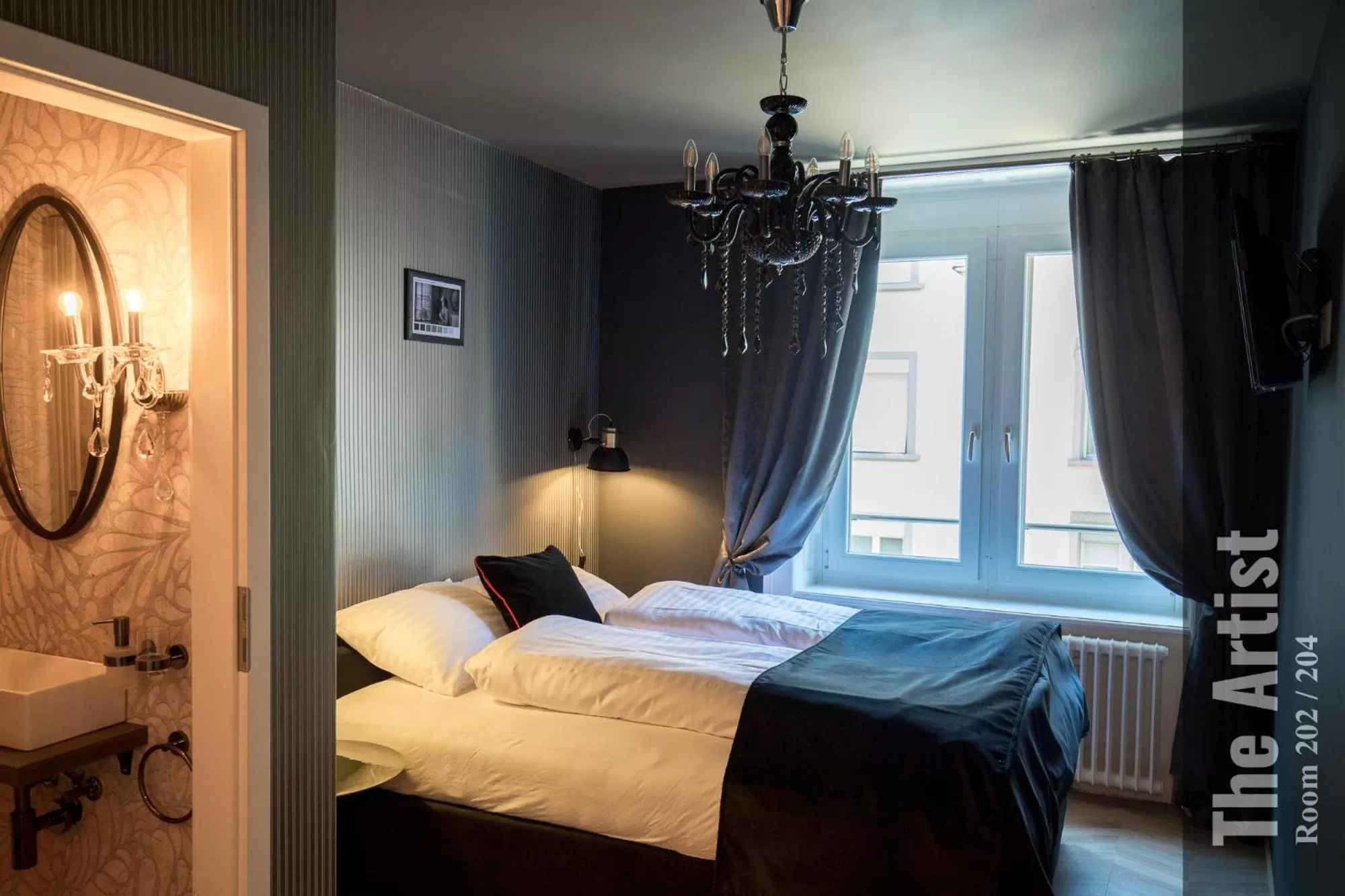 Patio, Bed in The Henry Self Check-In Guesthouse