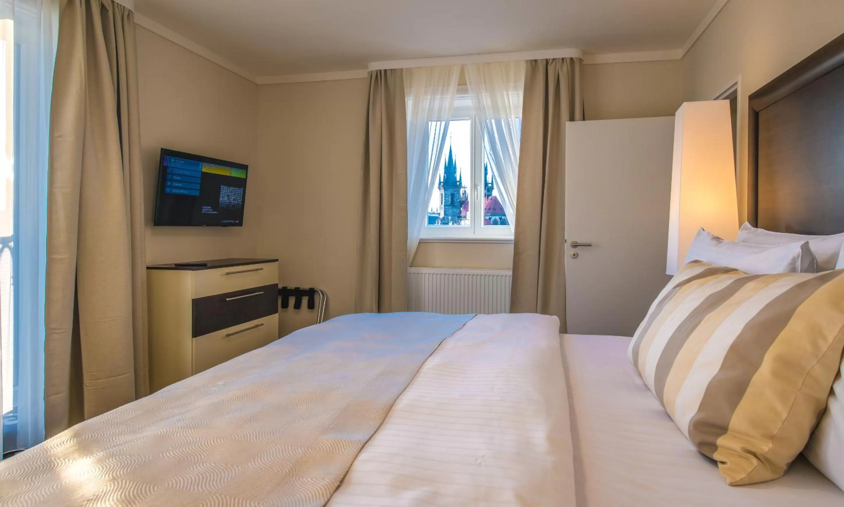 Bed in Grand Hotel Bohemia