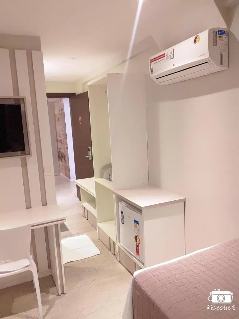 Bed in Jandira Premiêr Hotel