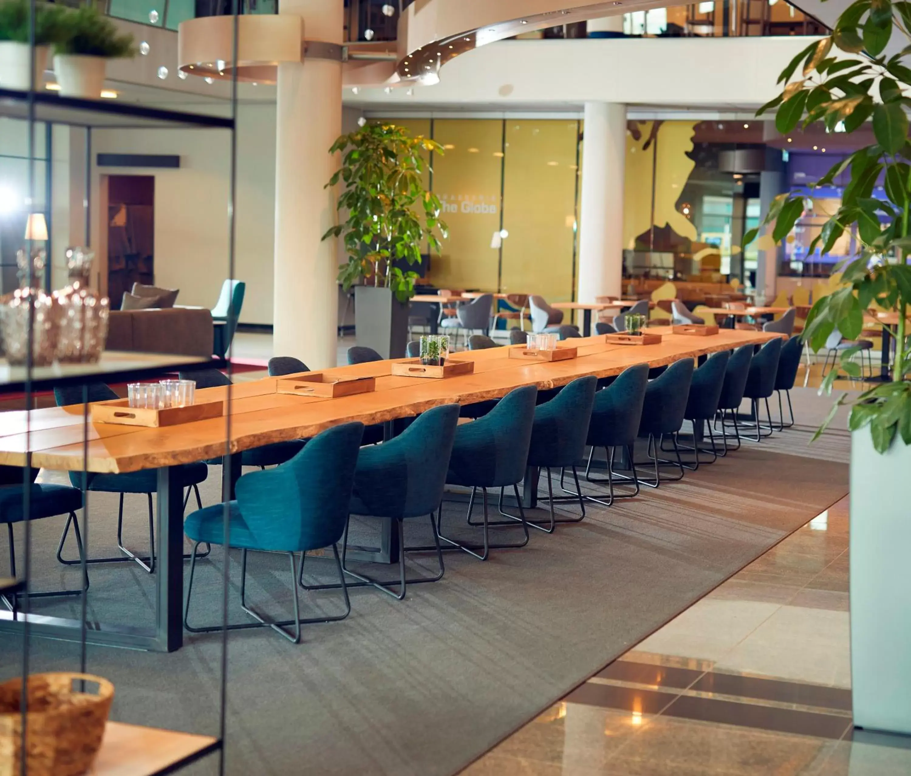 Lobby or reception in WestCord WTC Hotel Leeuwarden Lobby or reception in WestCord WTC Hotel Leeuwarden