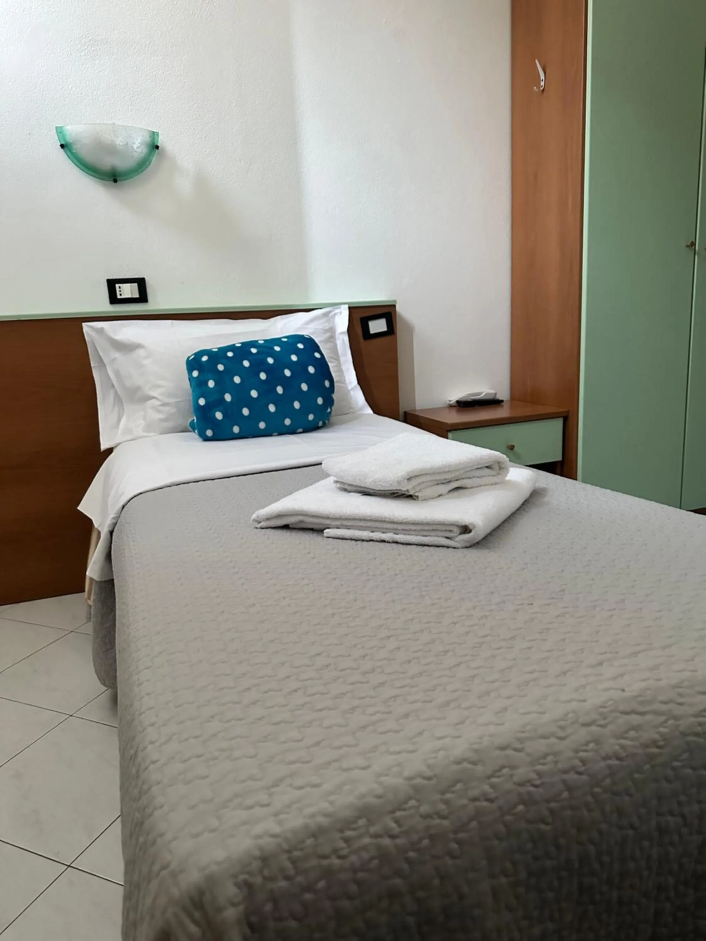 Bed in Hotel Mercurio