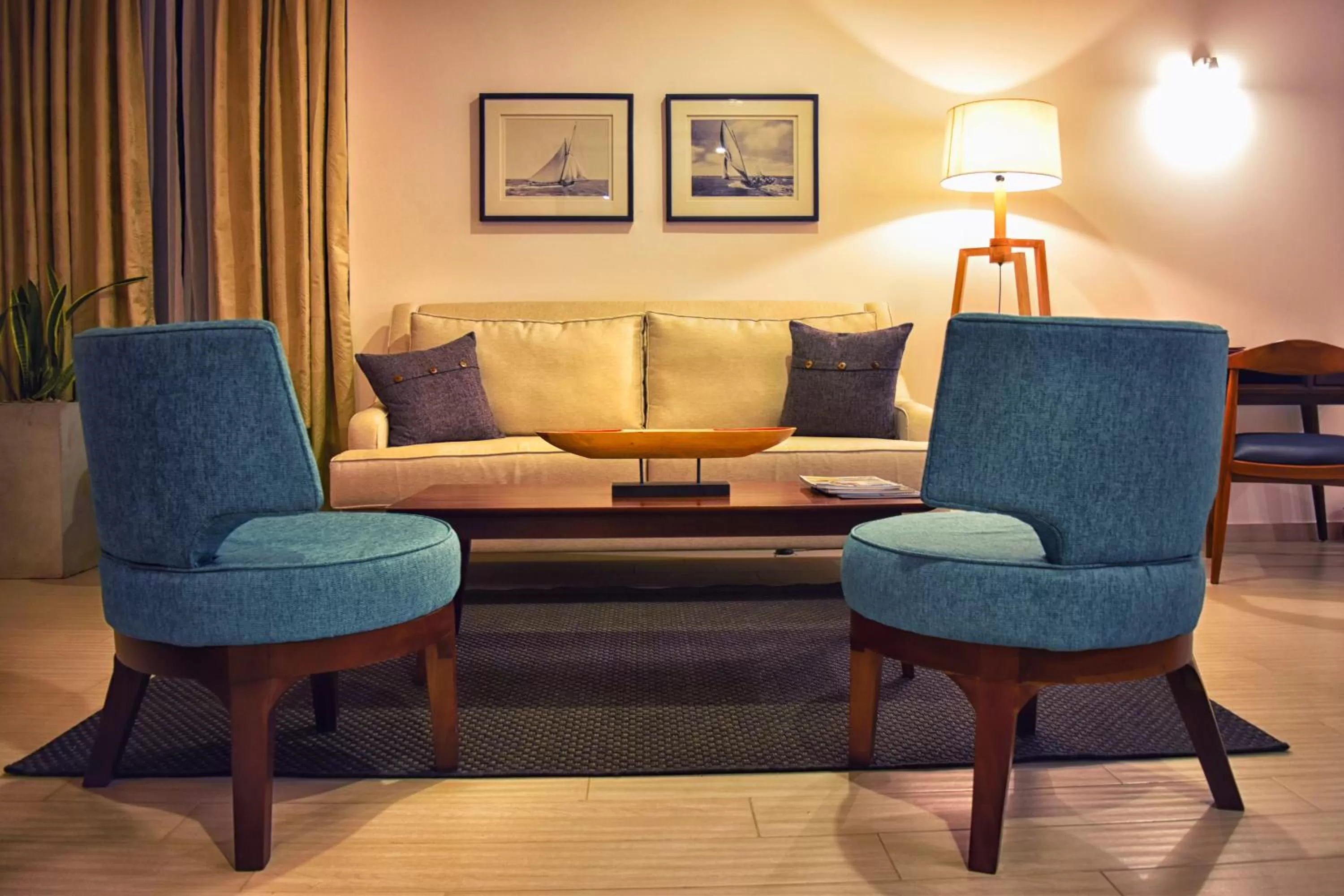 Living room in Triple O Six