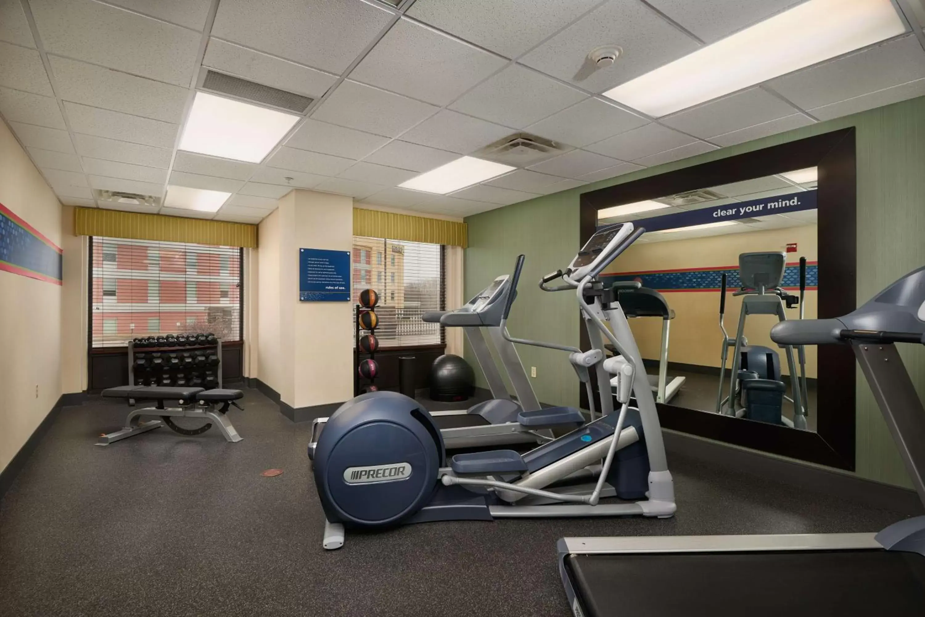 Fitness centre/facilities, Fitness Center/Facilities in Hampton Inn & Suites Canton