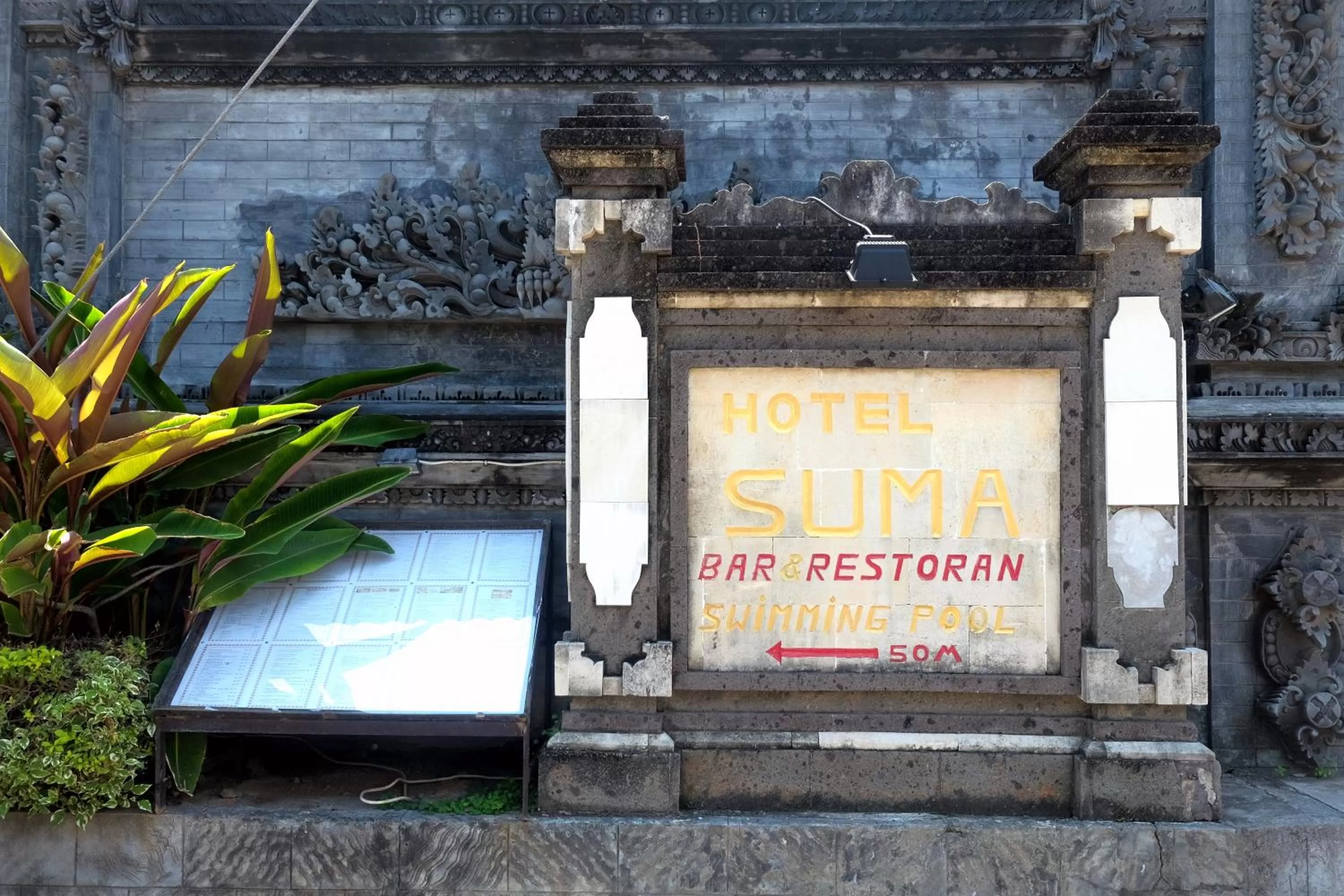 Facade/entrance in Hotel Suma