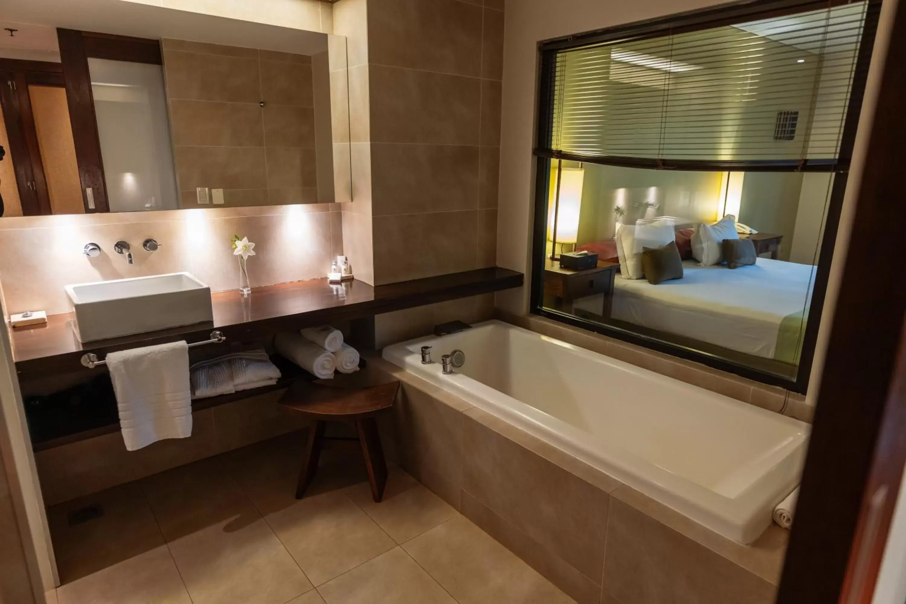 Bathroom in Loi Suites Iguazu Hotel