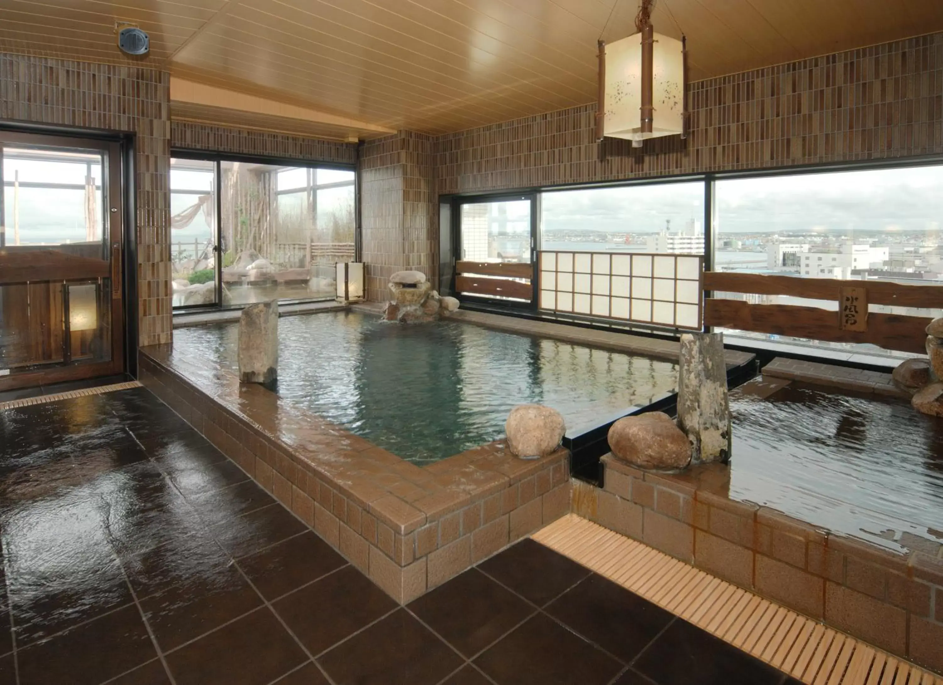 Hot Spring Bath, Swimming Pool in Dormy Inn Wakkanai