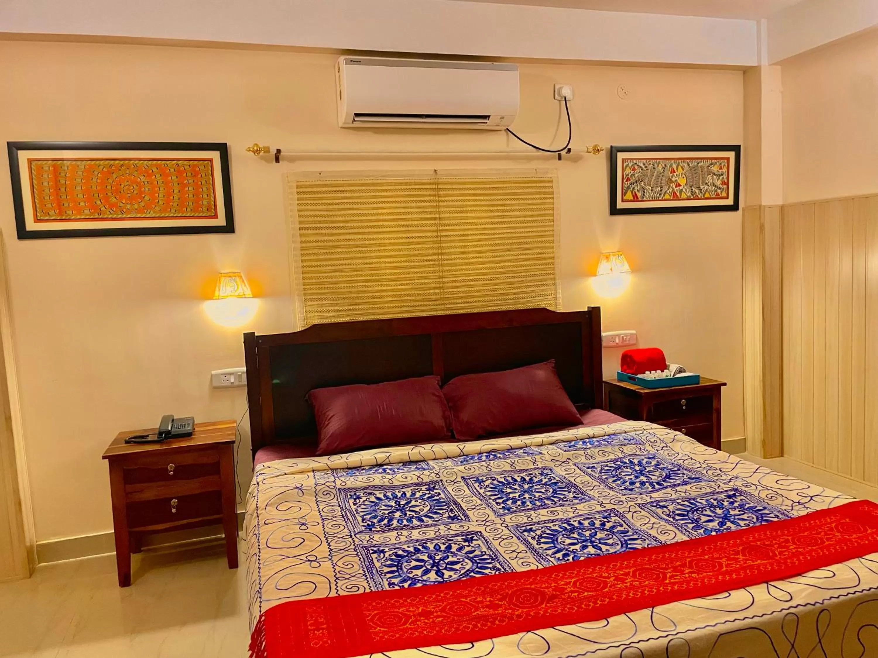 Bed in Bougainvillea