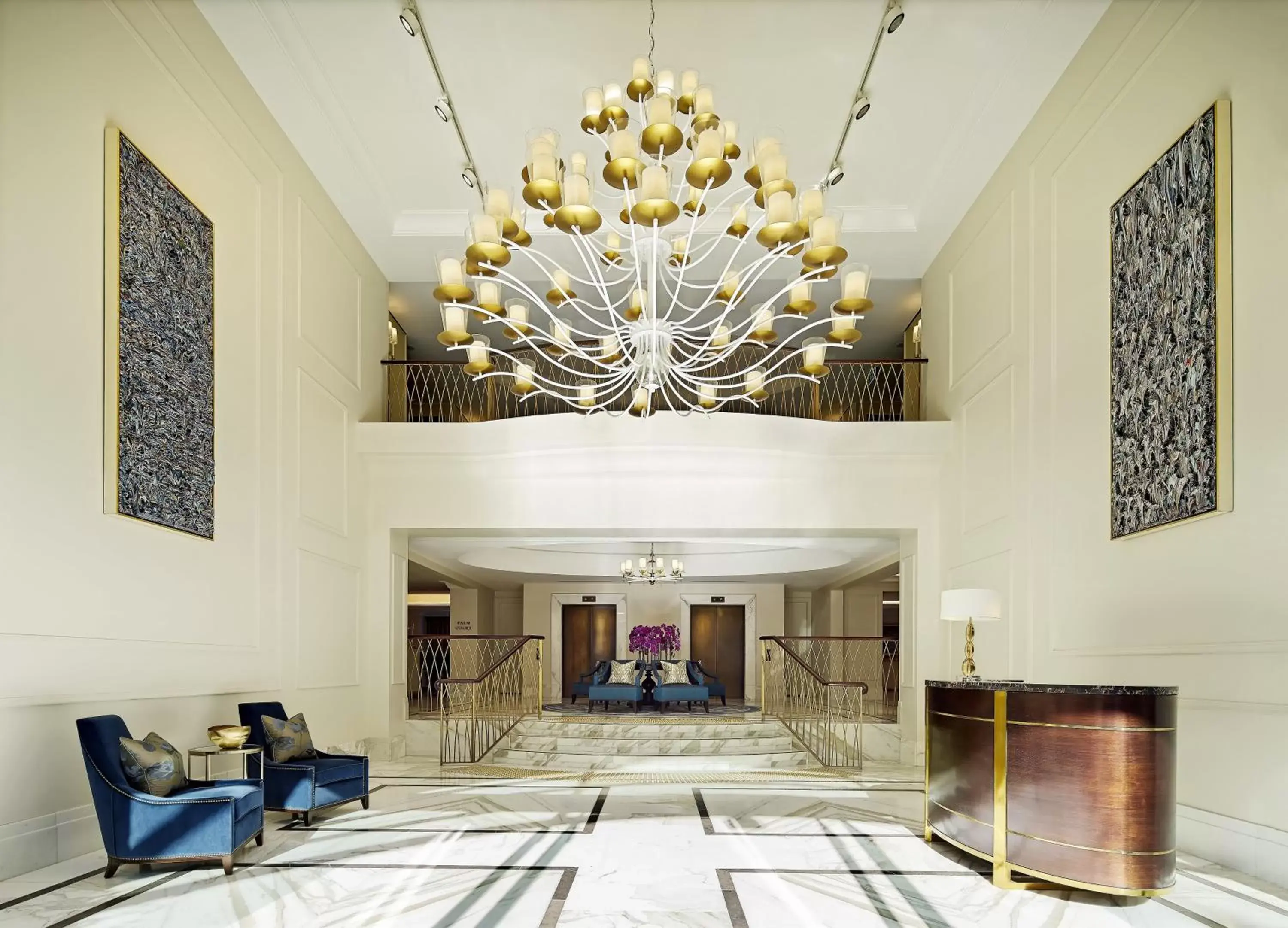 Lobby or reception in The Langham Sydney