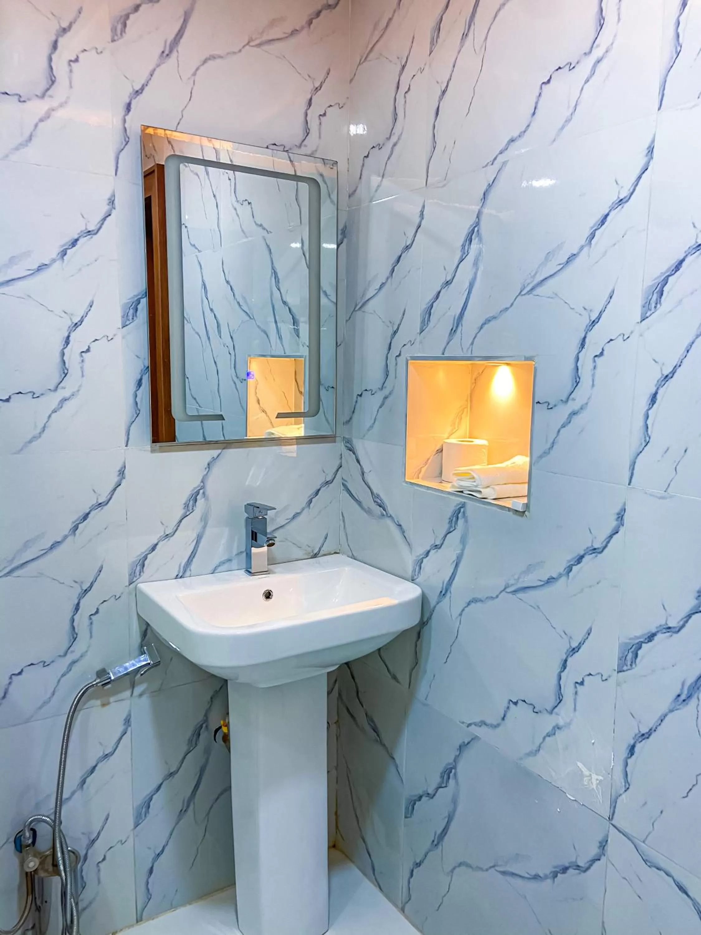 Bathroom in Plush Hotel,Abuja