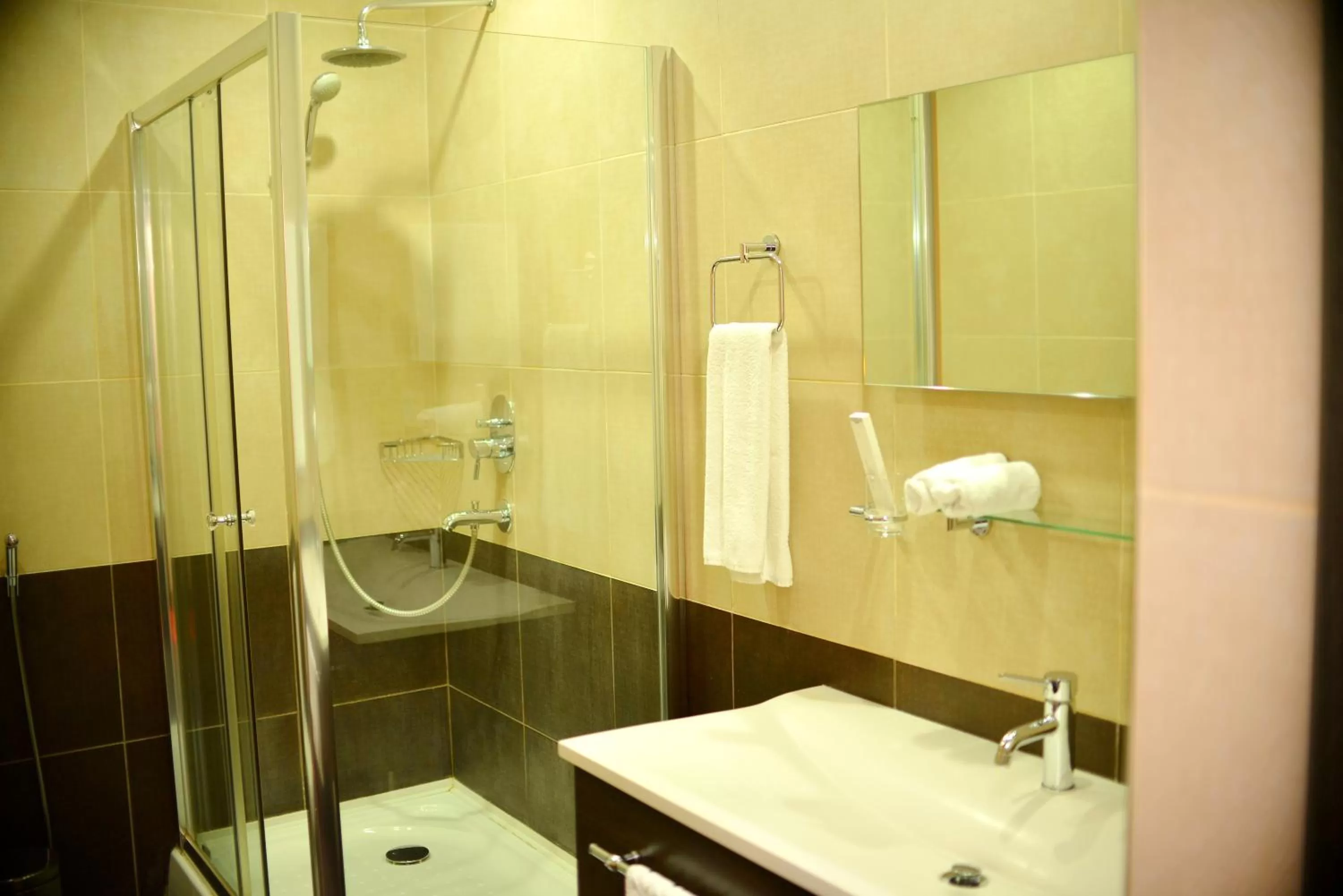 Shower, Bathroom in Sapar Standart Hotel