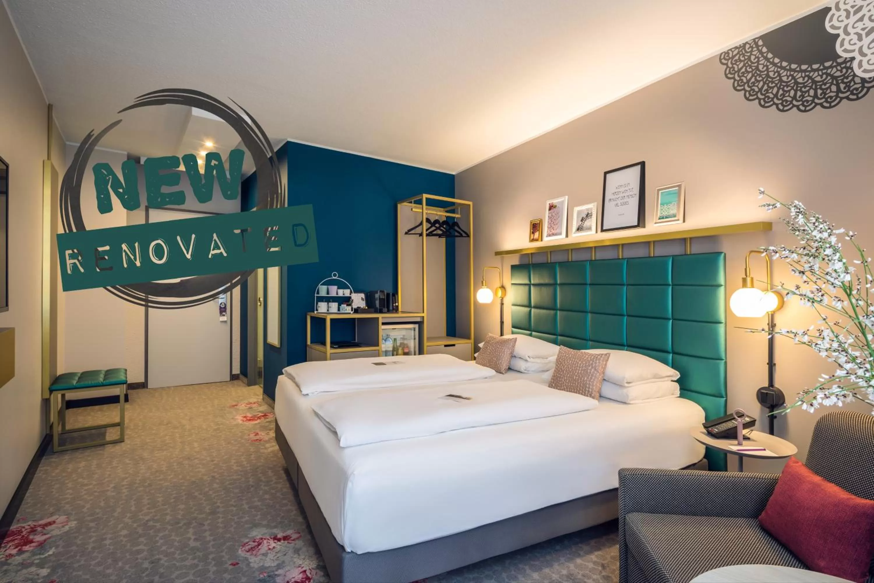 Living room, Bed in Mercure Wien Zentrum